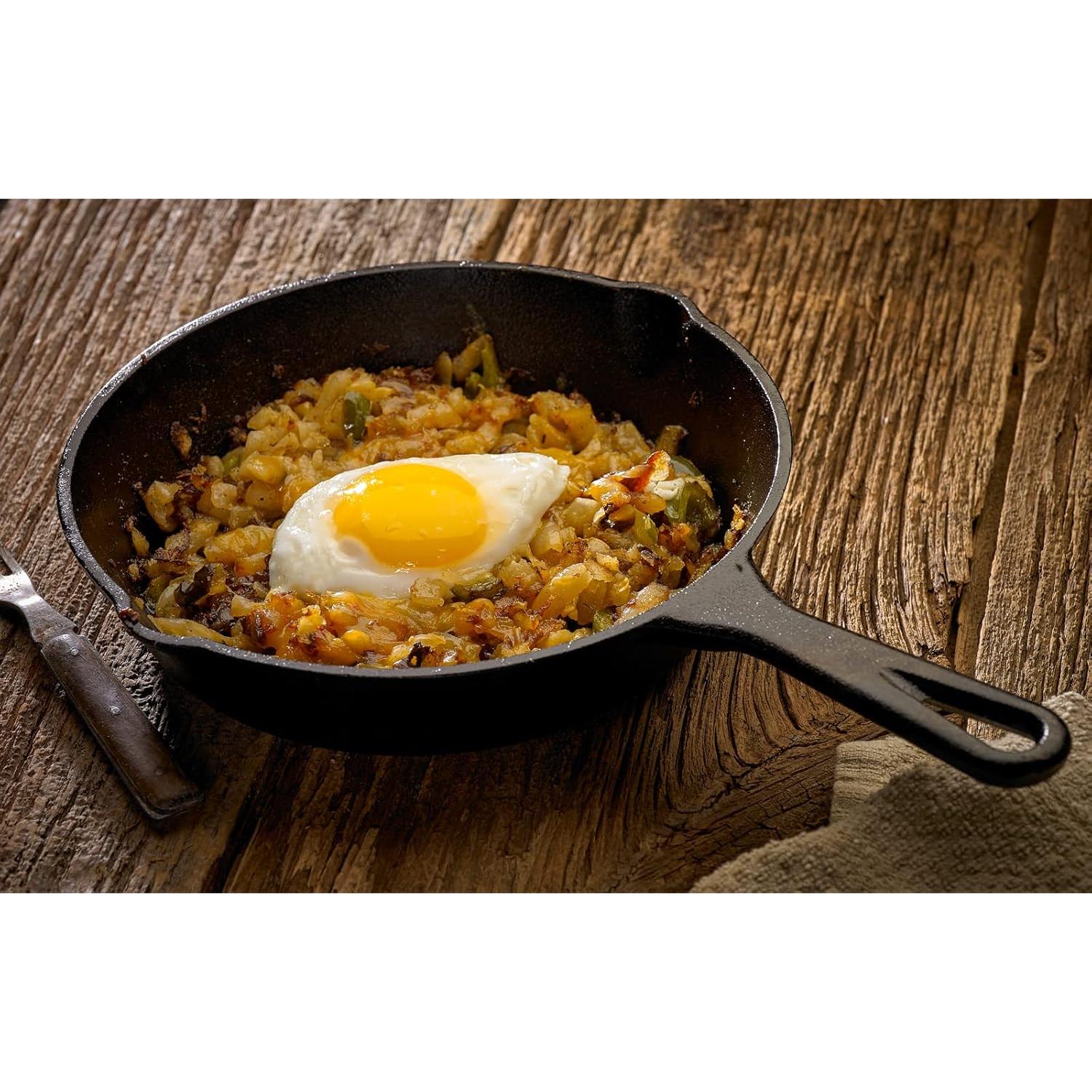 Sartén de Hierro Fundido Pre-Sazonado Mercer Culinary 20.32 cm