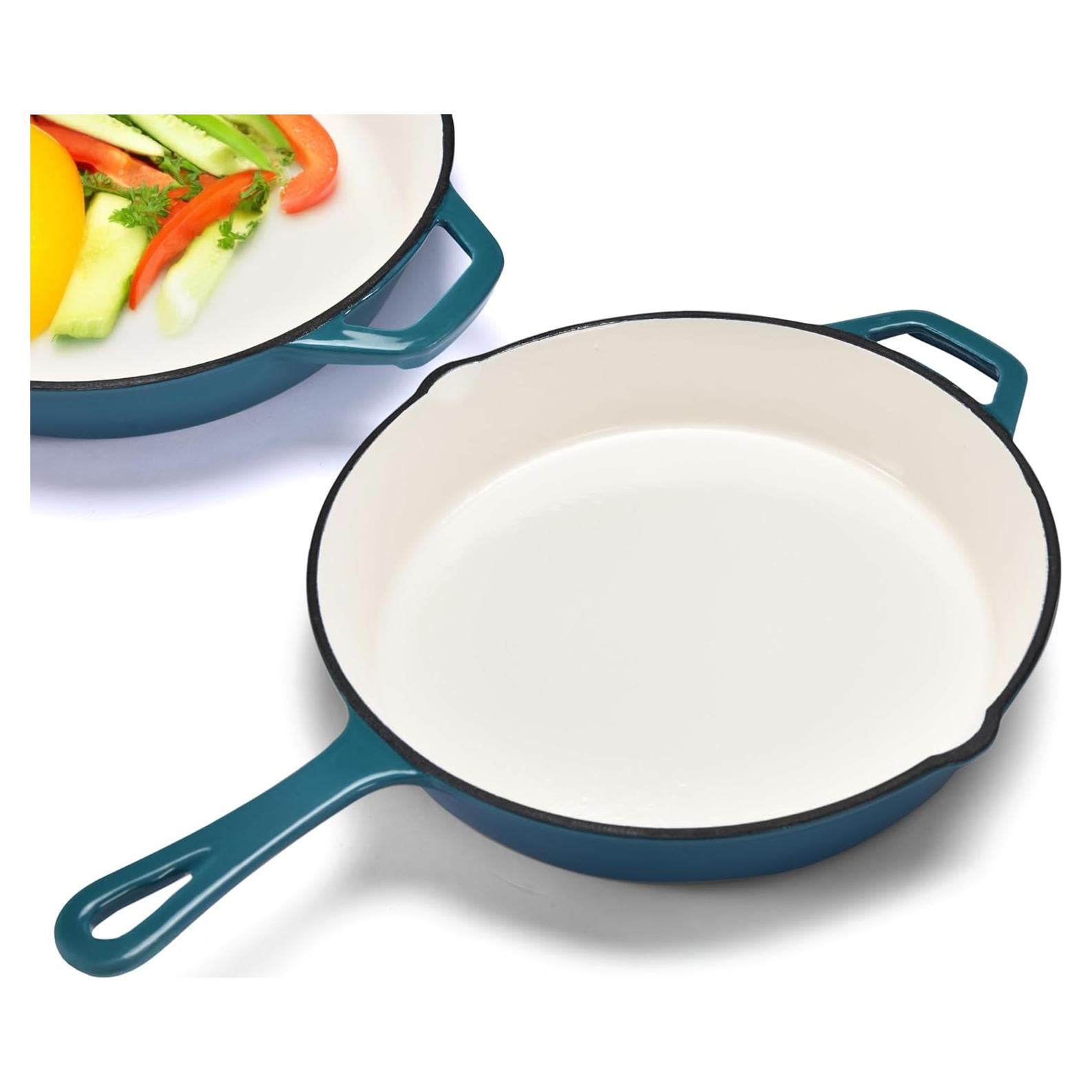 Sartén de Hierro Fundido Bruntmor 25.4 cm Antiadherente Verde