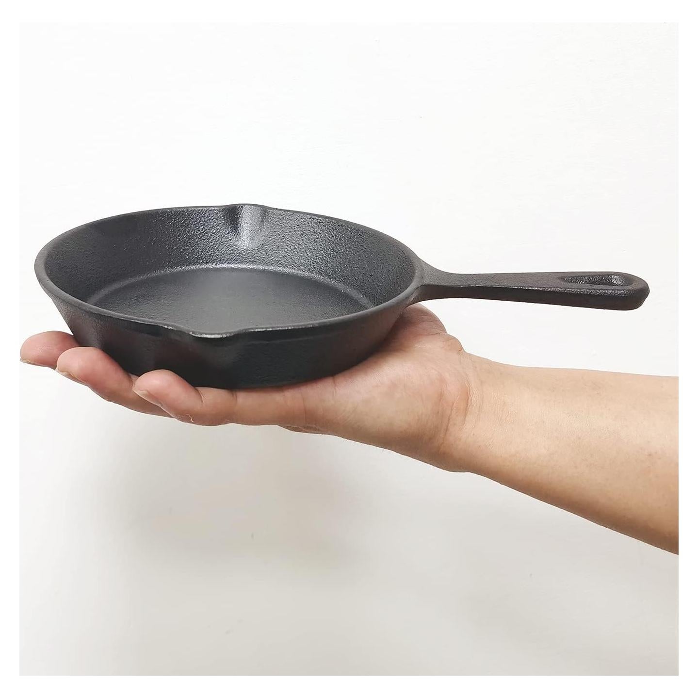 Sartén de Hierro Fundido MOZUVE 15 cm A Prueba de Horno