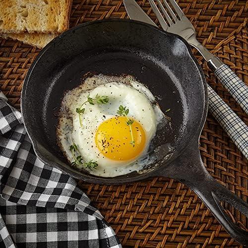 Sartén de Hierro Fundido MOZUVE 15 cm A Prueba de Horno