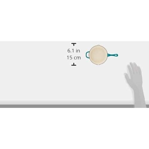 Sartén de Hierro Fundido Enameled Crock-Pot Artisan 25.4 cm Teal