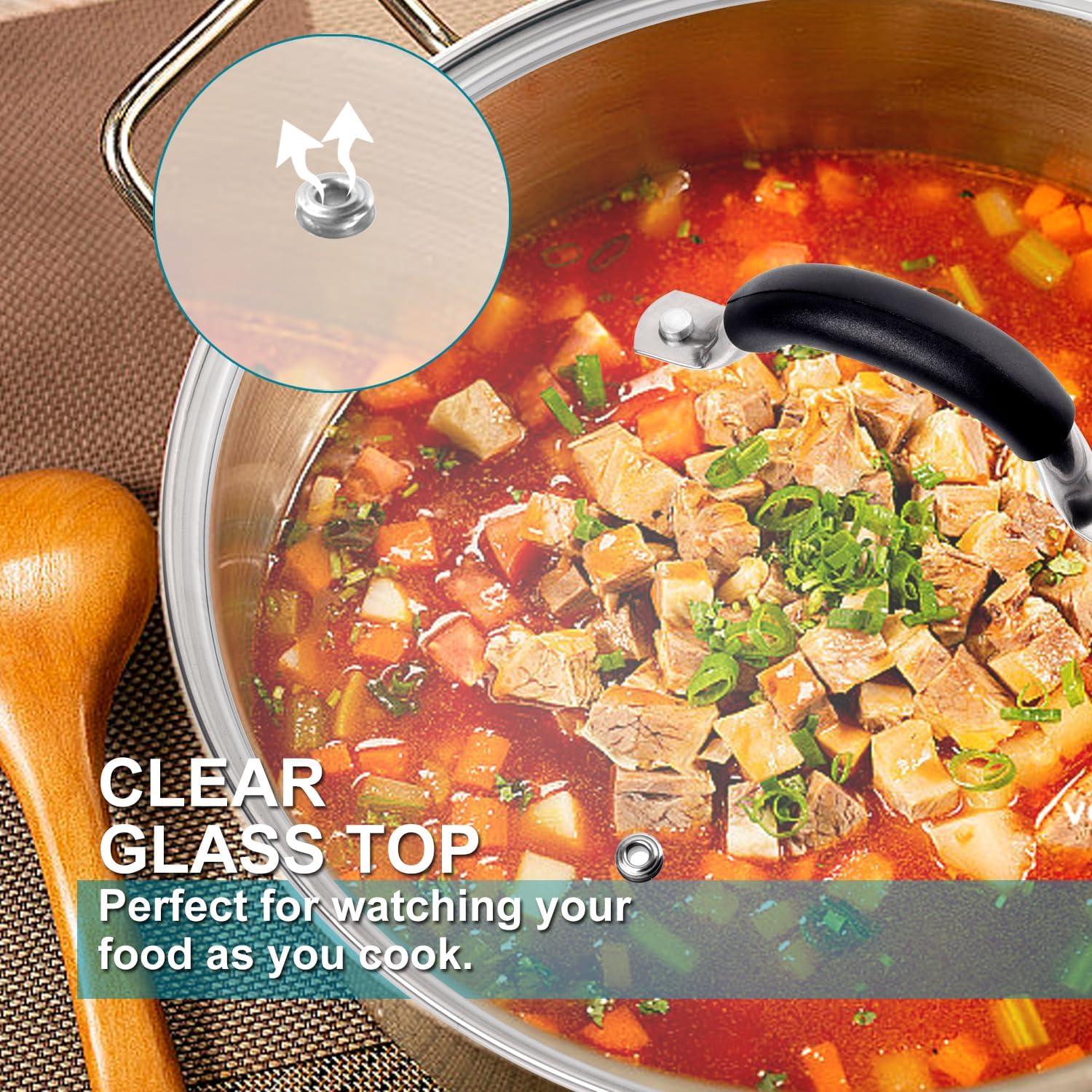 Tapa de Vidrio Templado 30 cm ALLWIN para Sartenes Lodge