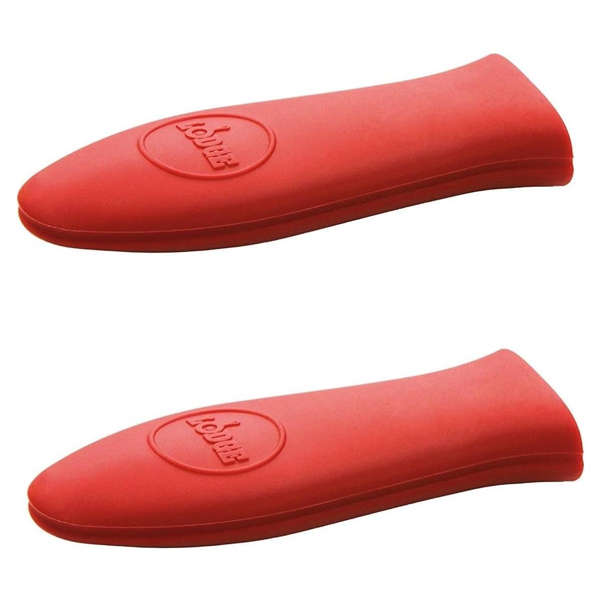 Soporte de Mango de Silicona Lodge Rojo 2 Piezas 19.5x6 cm