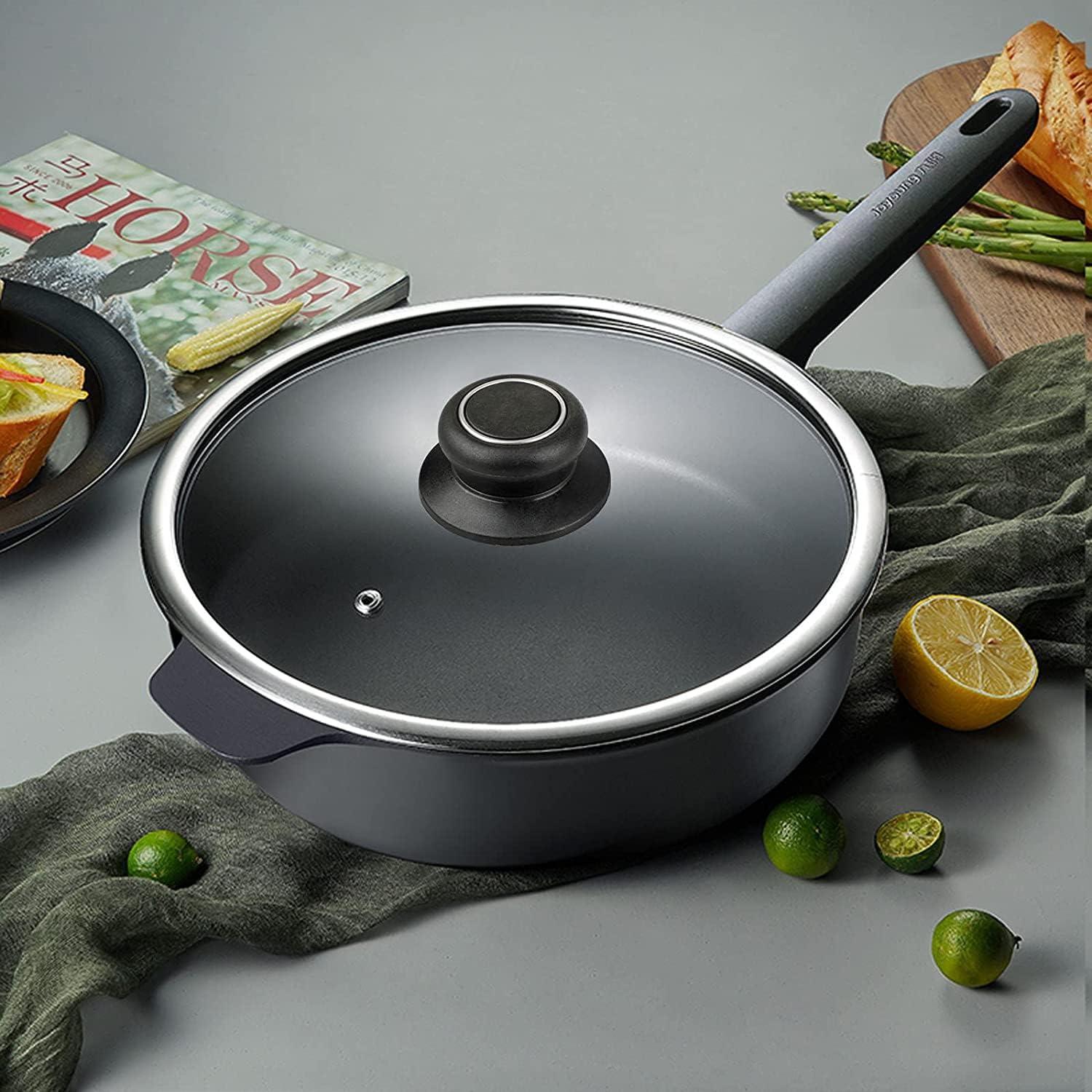 Tapa de vidrio templado ZUIHUI 30 cm con ventilación