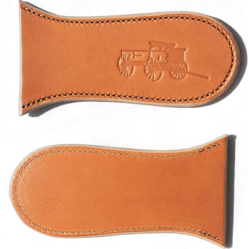 Cubierta de Mango de Hierro Fundido Lancaster - Cuero Resistente al Calor