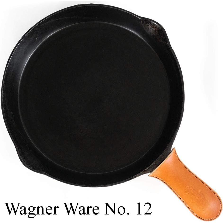 Cubierta de Mango de Hierro Fundido Lancaster - Cuero Resistente al Calor