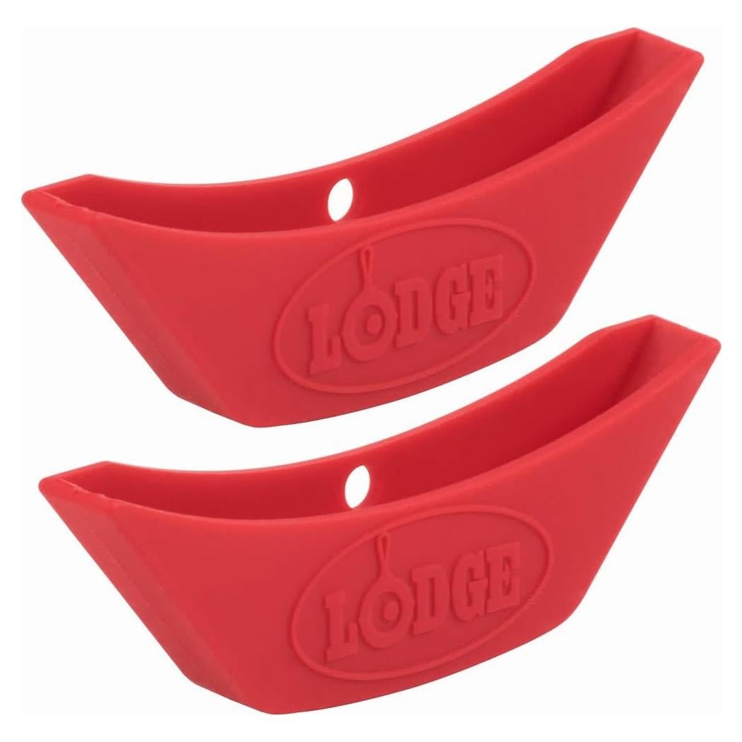 Soporte de Mango de Silicona Lodge ASAHH41 Rojo - 2 Piezas