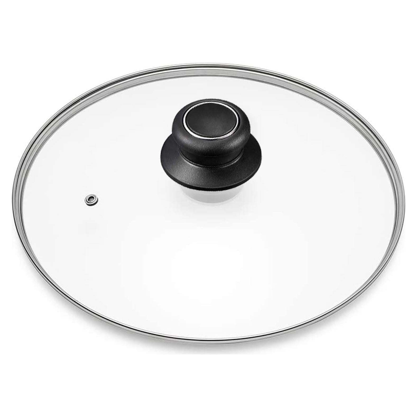 Tapa de vidrio templado CORYTAO 15" redonda transparente