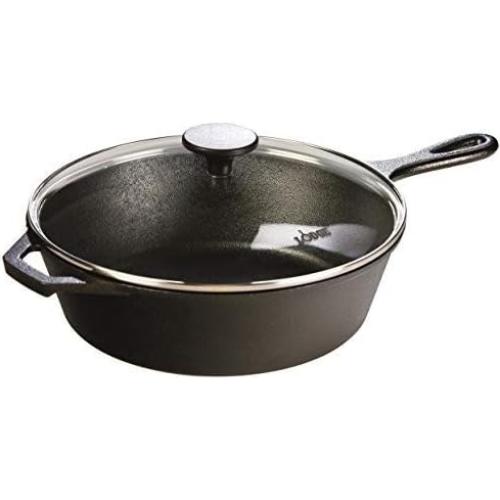 Tapa de vidrio templado Lodge GC10, 26 cm, apta lavavajillas