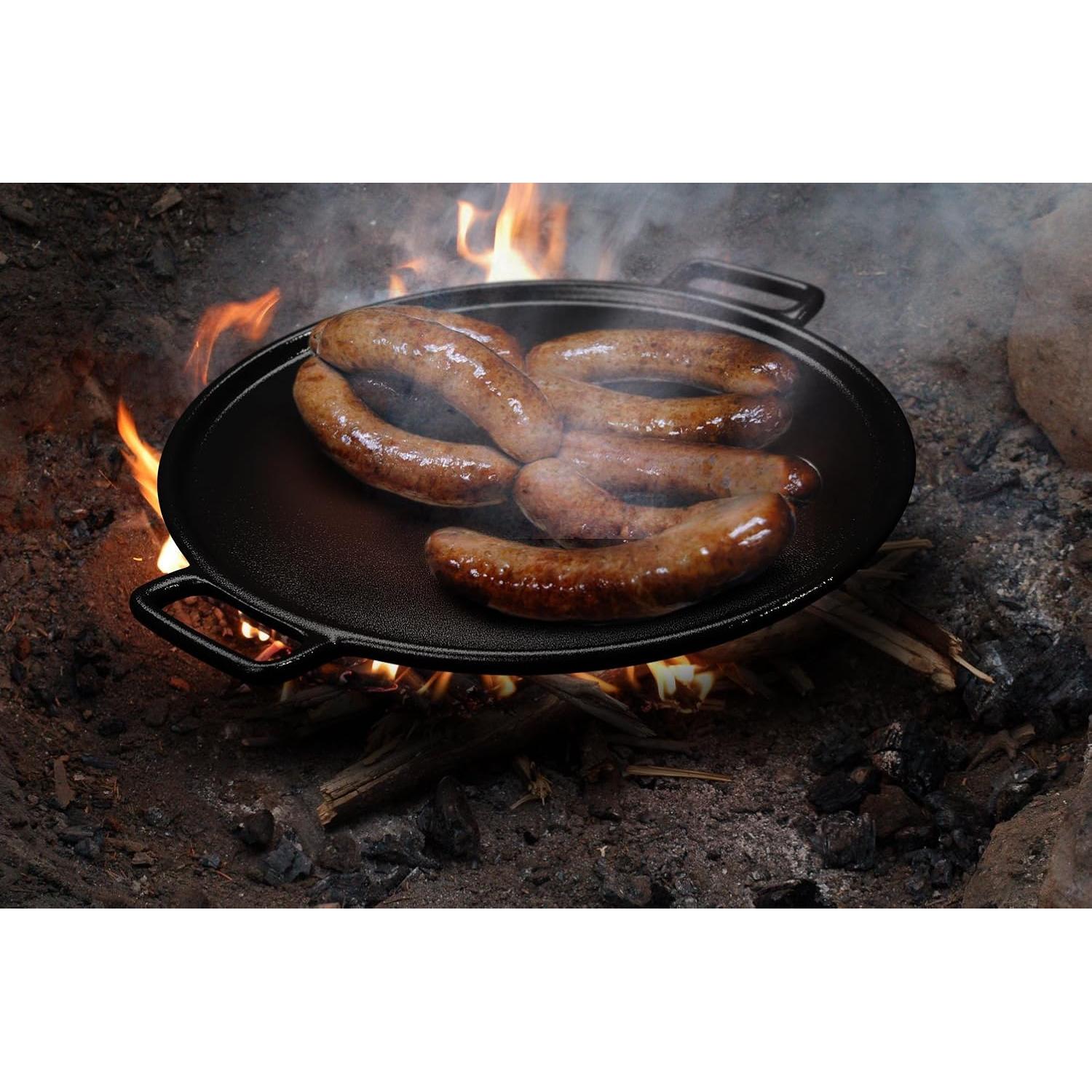 Sartén de Pizza de Hierro Fundido Home-Complete 35.56 cm