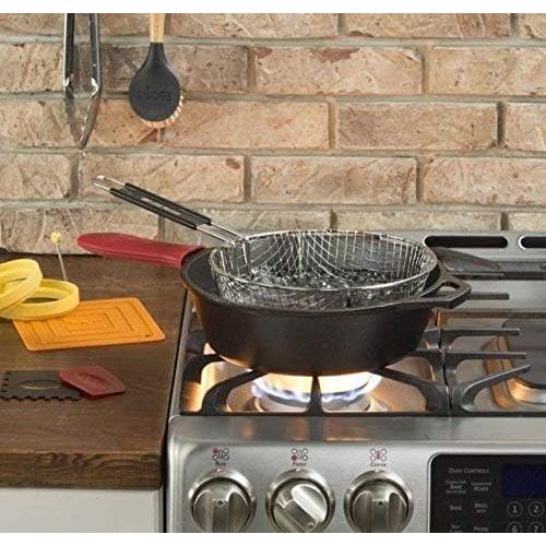 Cesta de Freír Profunda Lodge 10.25" Acero Niquelado
