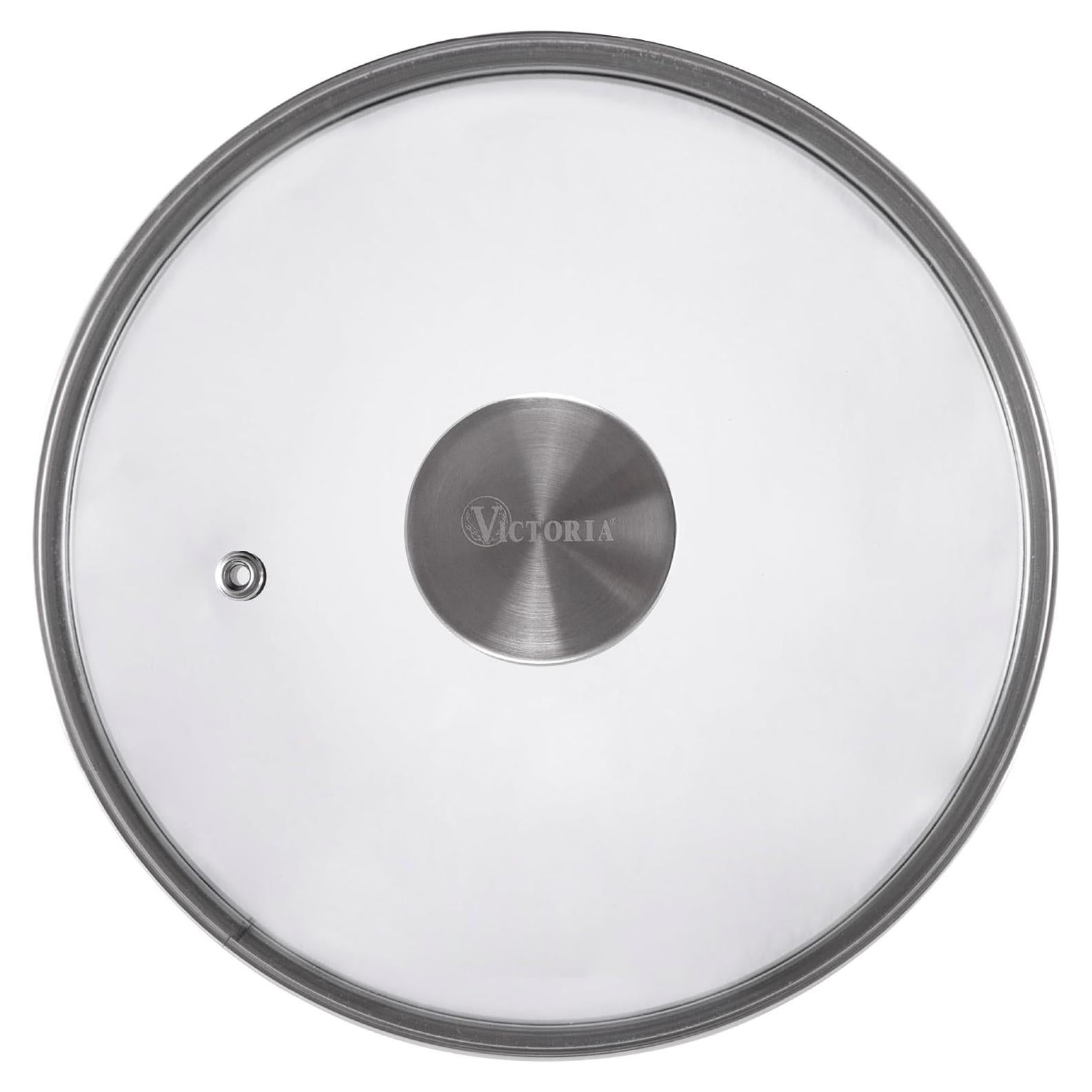 Tapa de vidrio templado Victoria 17.78 cm redonda para sartén