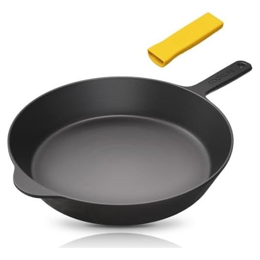 Sartén de Hierro Fundido COOKLIFE 30 cm Pre-Sazonada Ligera