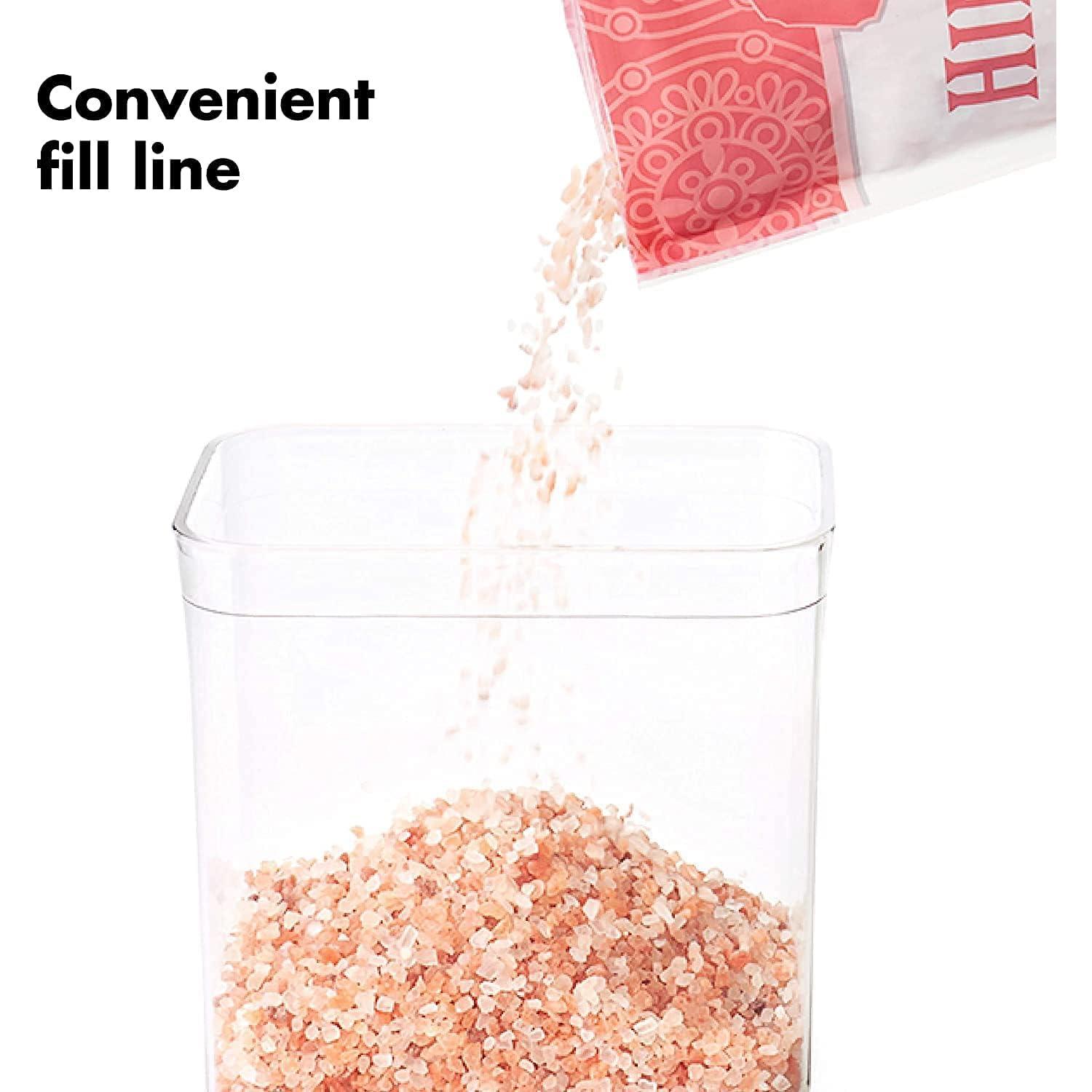 Contenedor OXO Good Grips POP 2.65L Hermético Cuadrado - Juego de 4