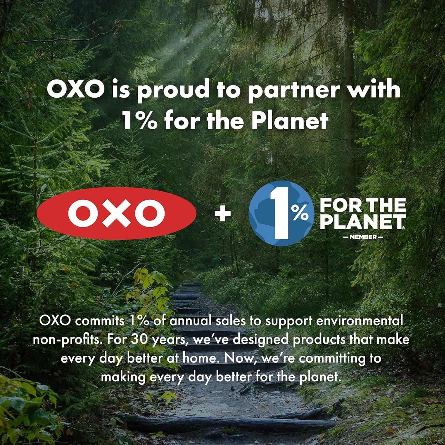 Conjunto de 12 Contenedores POP OXO SteeL Herméticos 0.19-4.17 L