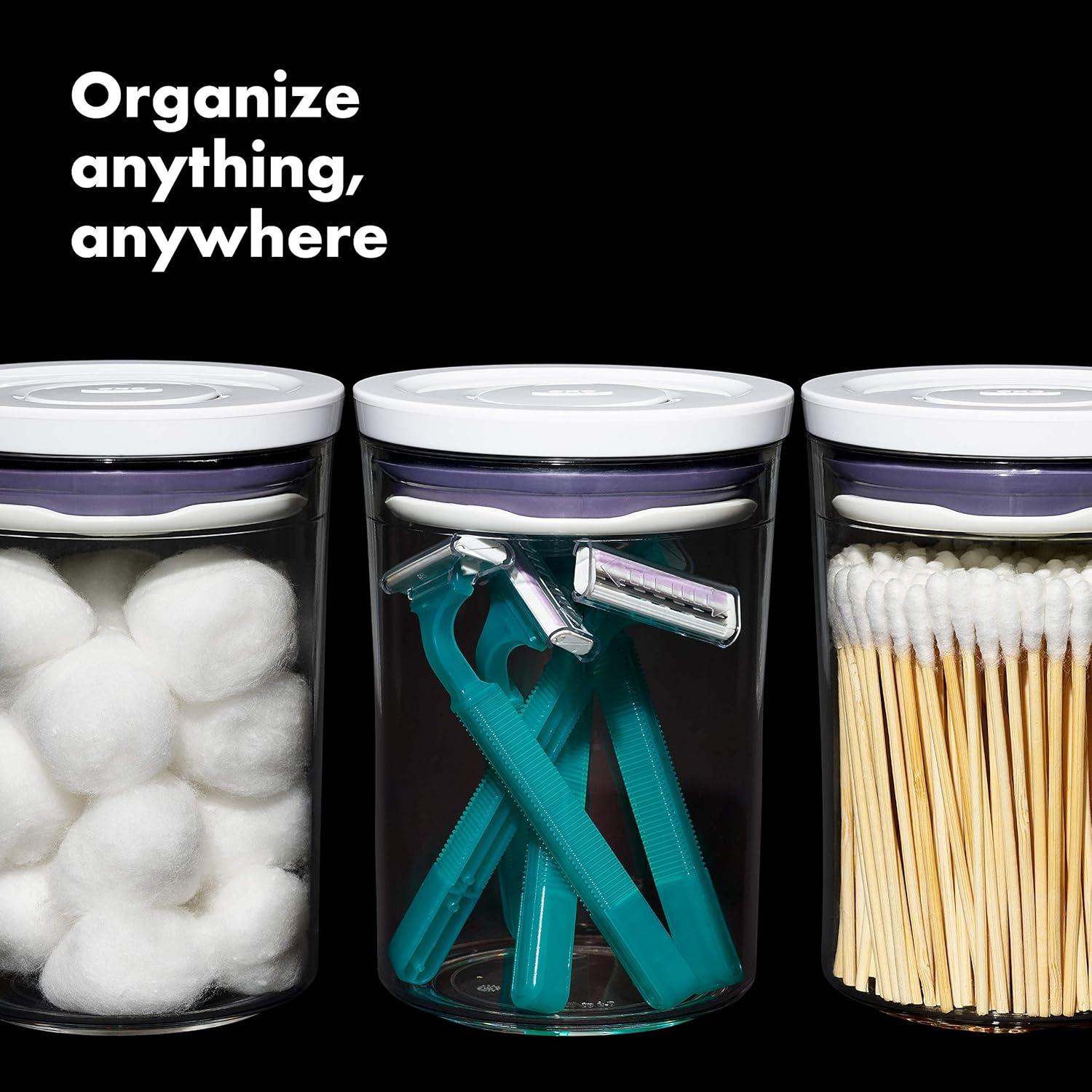 Juego de 3 Recipientes Redondos OXO Good Grips 0.6 L