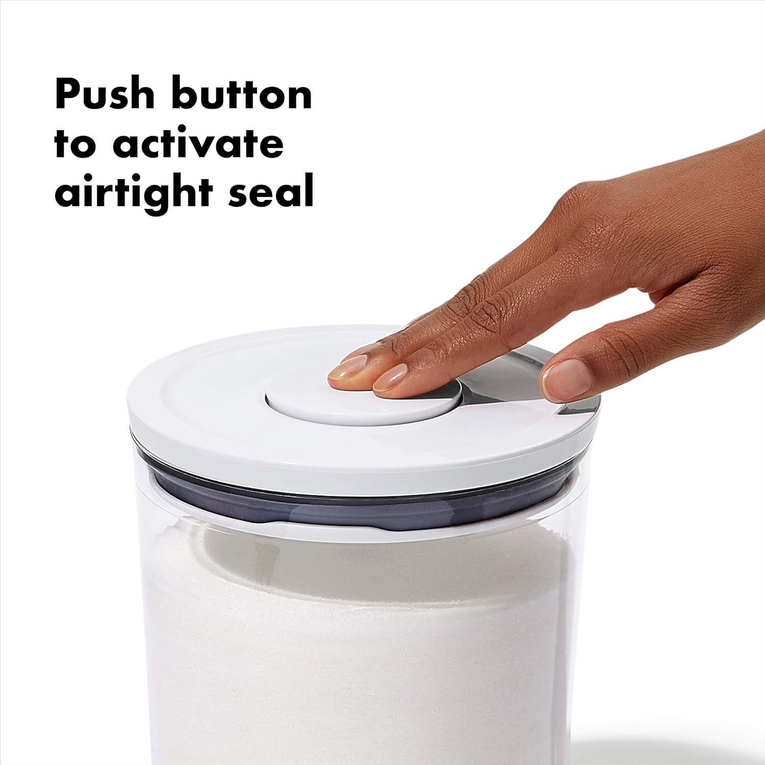 Juego de 3 Recipientes Redondos OXO Good Grips 0.6 L