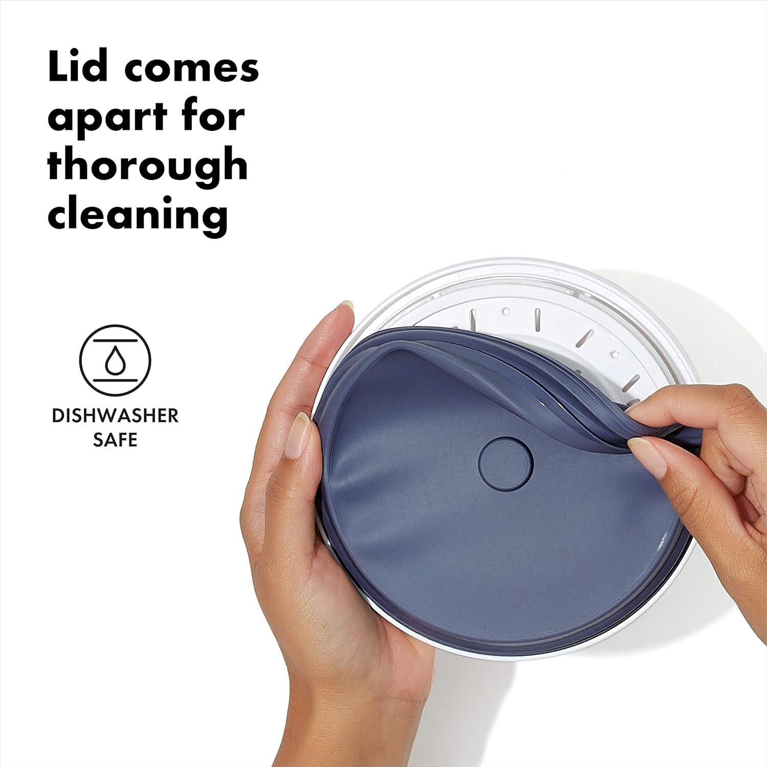 Juego de 3 Recipientes Redondos OXO Good Grips 0.6 L