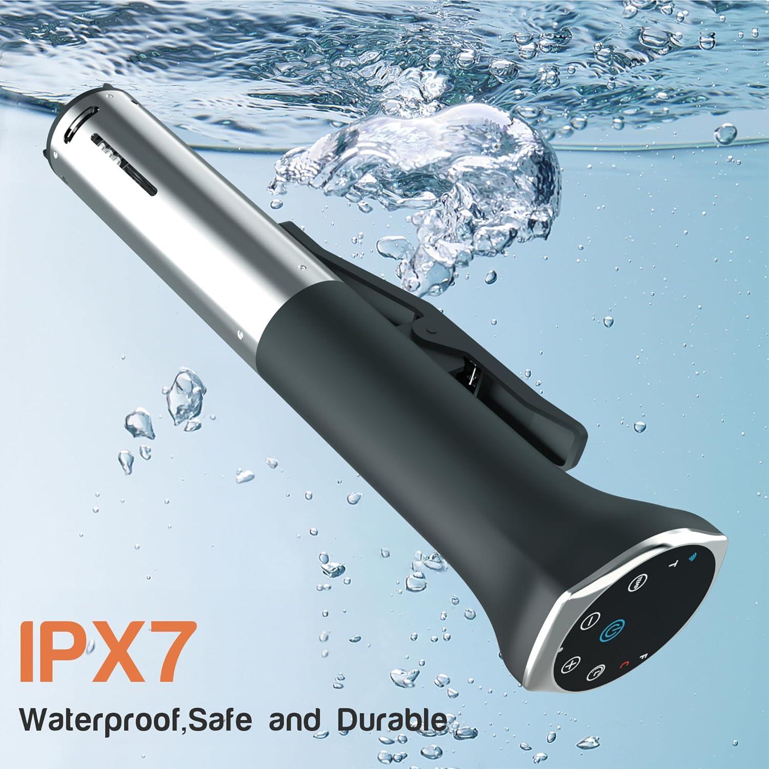 Máquina Sous Vide 1100W Karienvir WIFI IPX7 Portátil