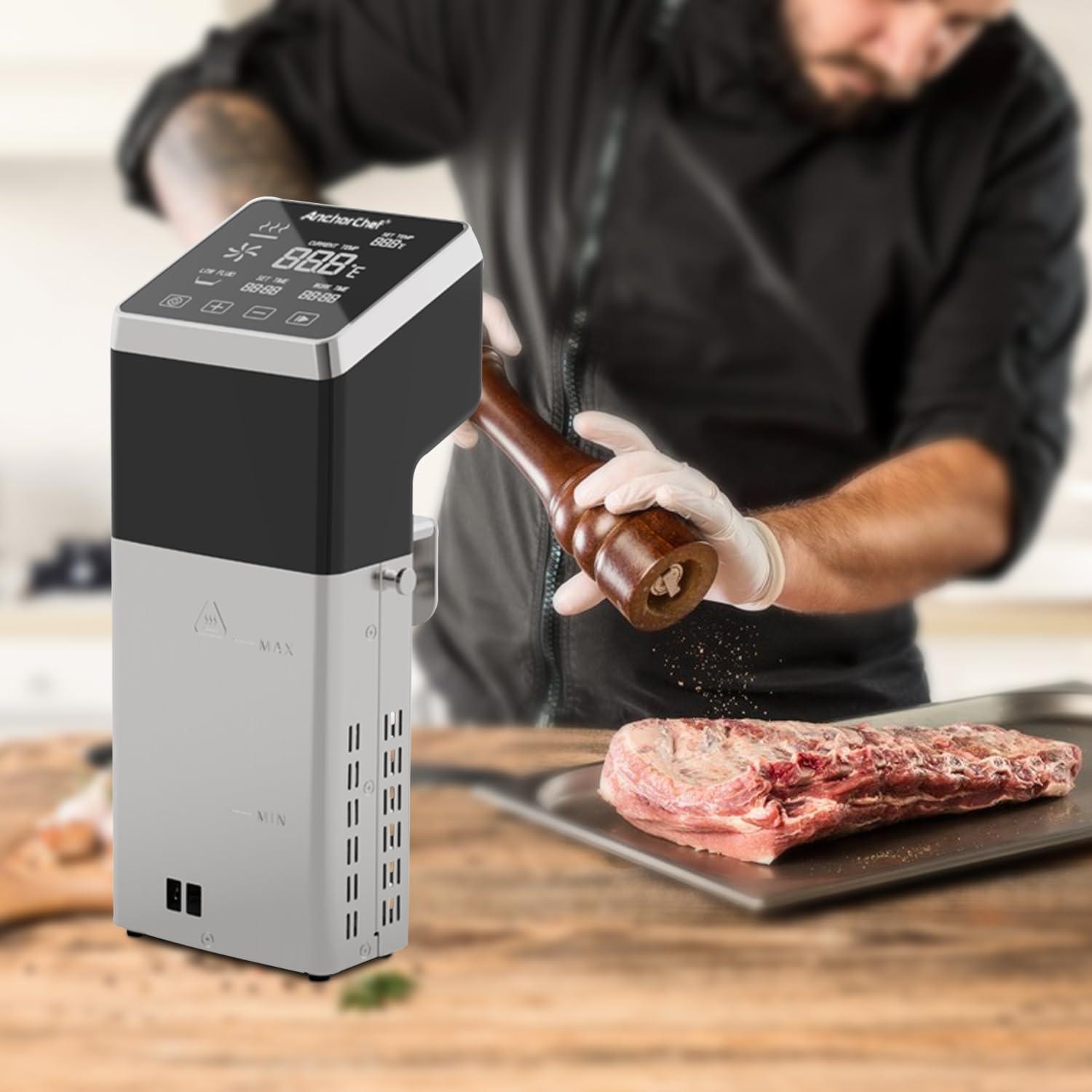 Circulador de Inmersión Sous Vide AnchorChef 1400W 60L Táctil