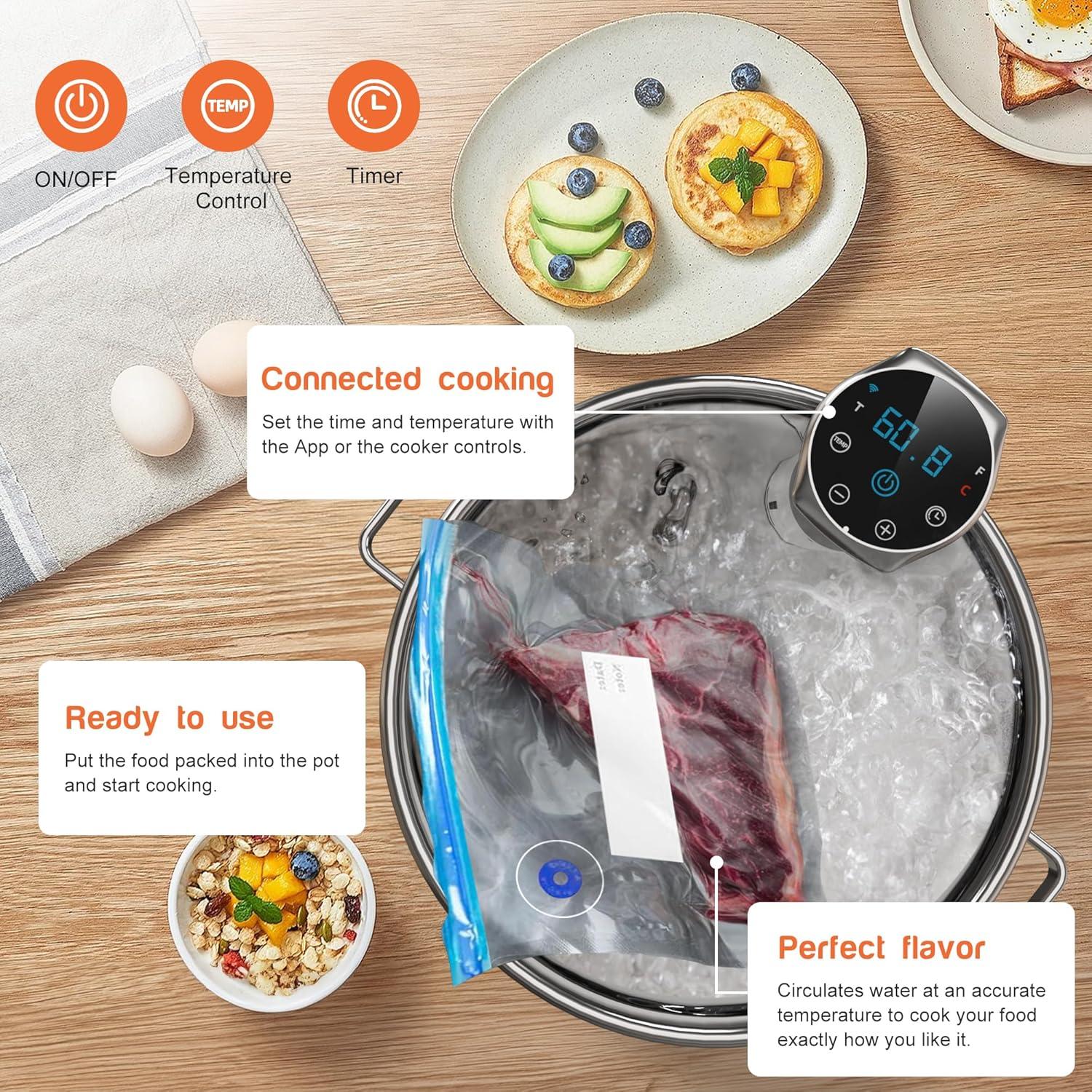 Cocinero Sous Vide Hobsir MZJ-11 1100W Acero Inoxidable