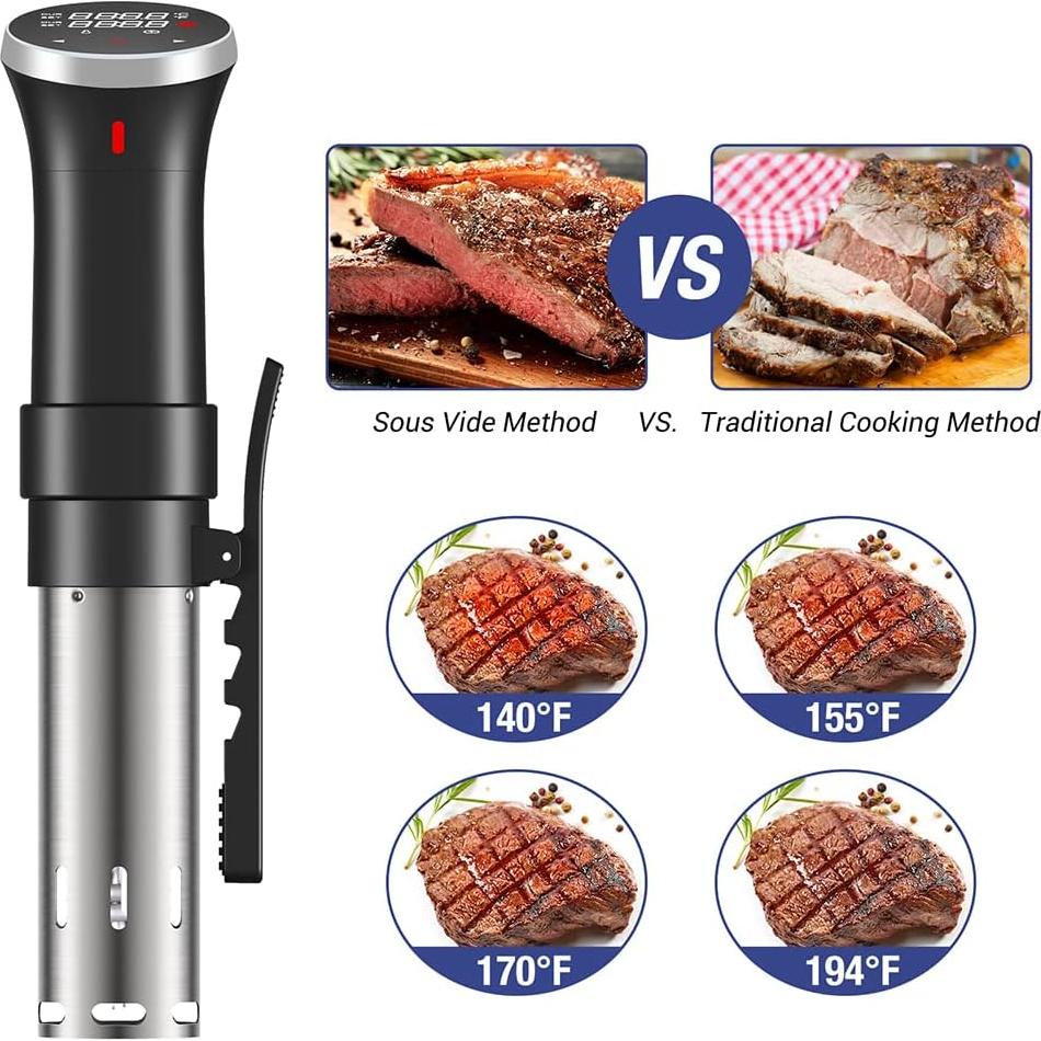 Circulador Térmico Sous Vide Fityou 1100W Control Táctil