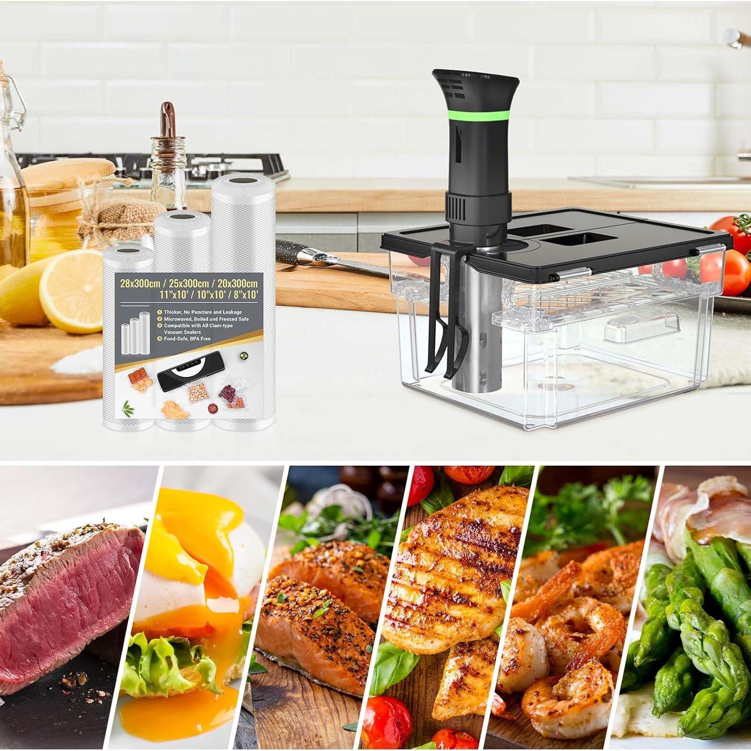 Contenedor Sous Vide Vpcok 11.65L con Tapa Doble Puerta