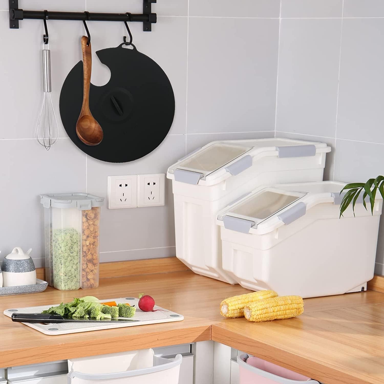 Tapa de Silicona Hescred para Cocción Sous Vide 30 cm Negra