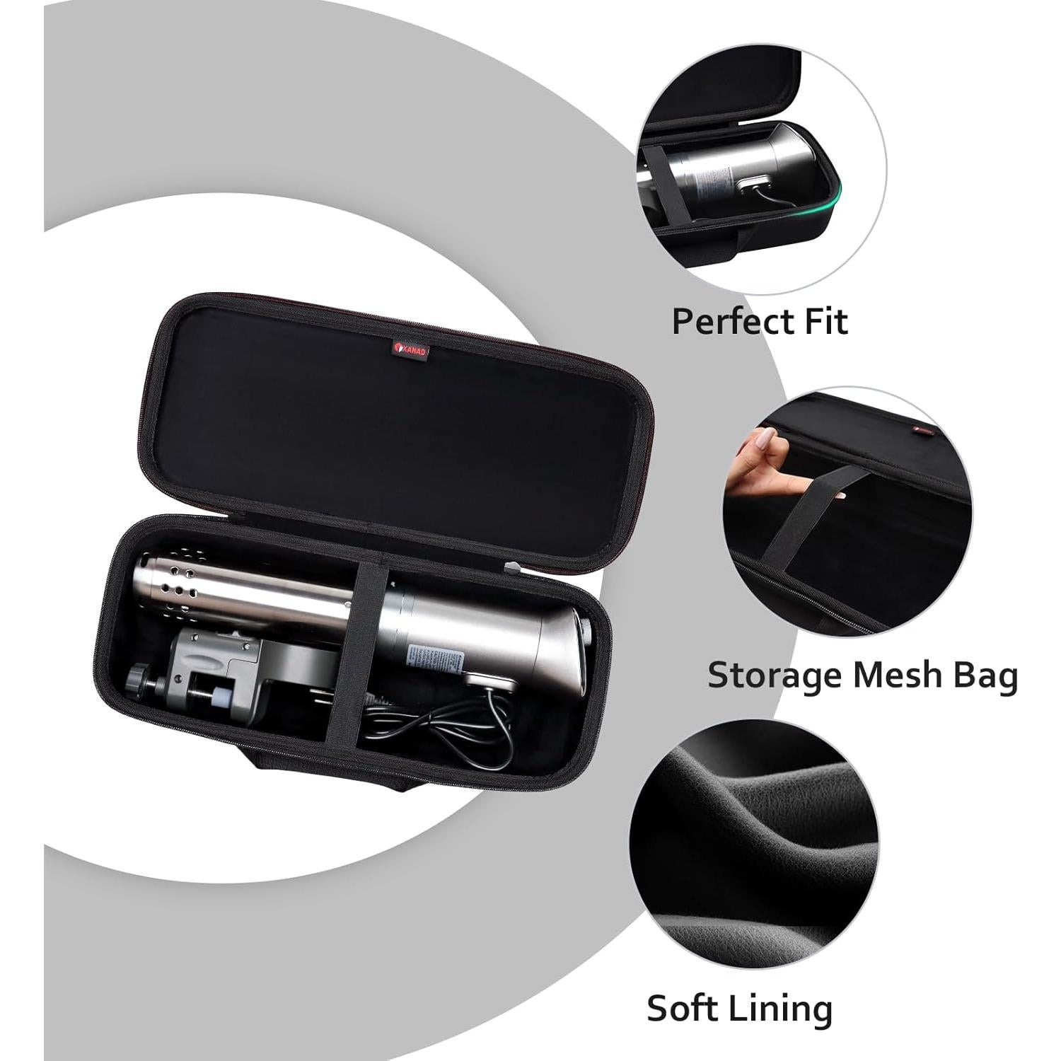 Funda Dura XANAD para Sous Vide Anova 800-1200W, 40.9x17.3cm