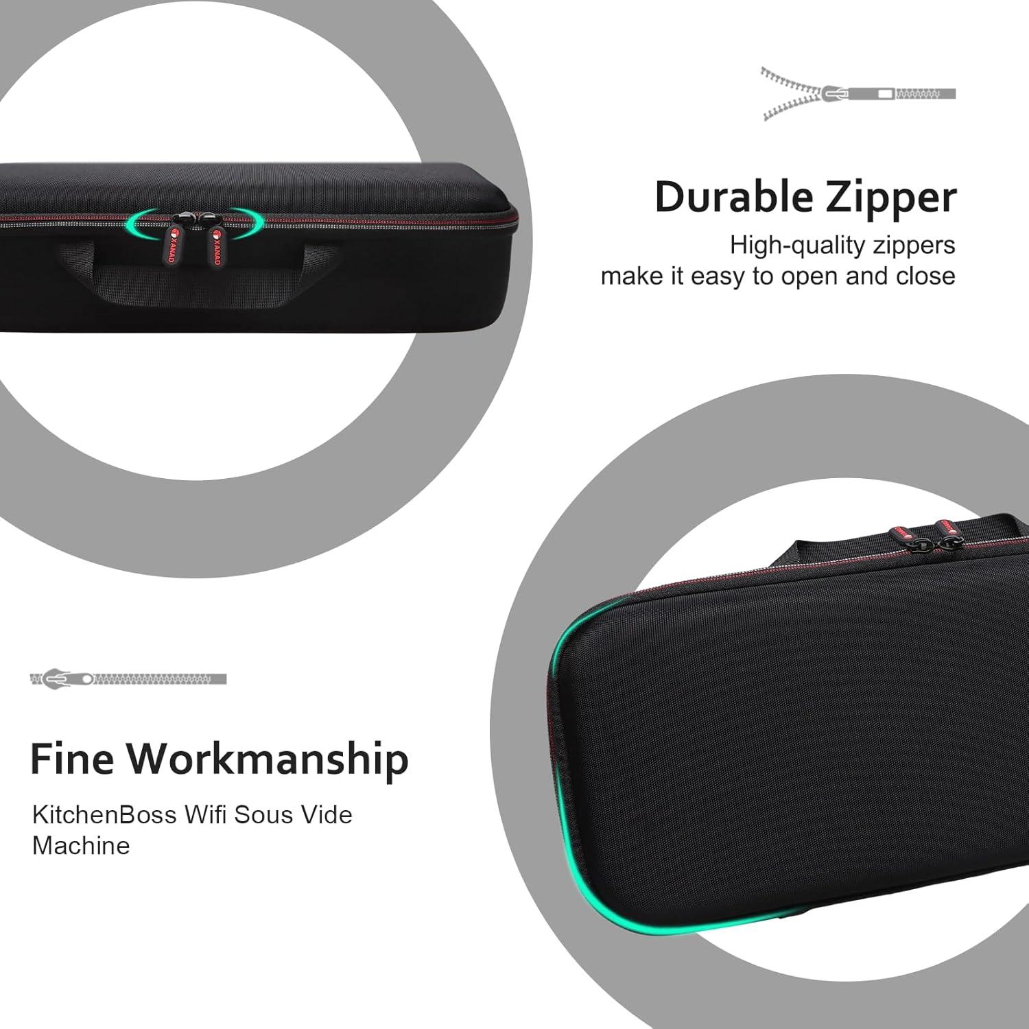 Funda Dura XANAD para Sous Vide Anova 800-1200W, 40.9x17.3cm