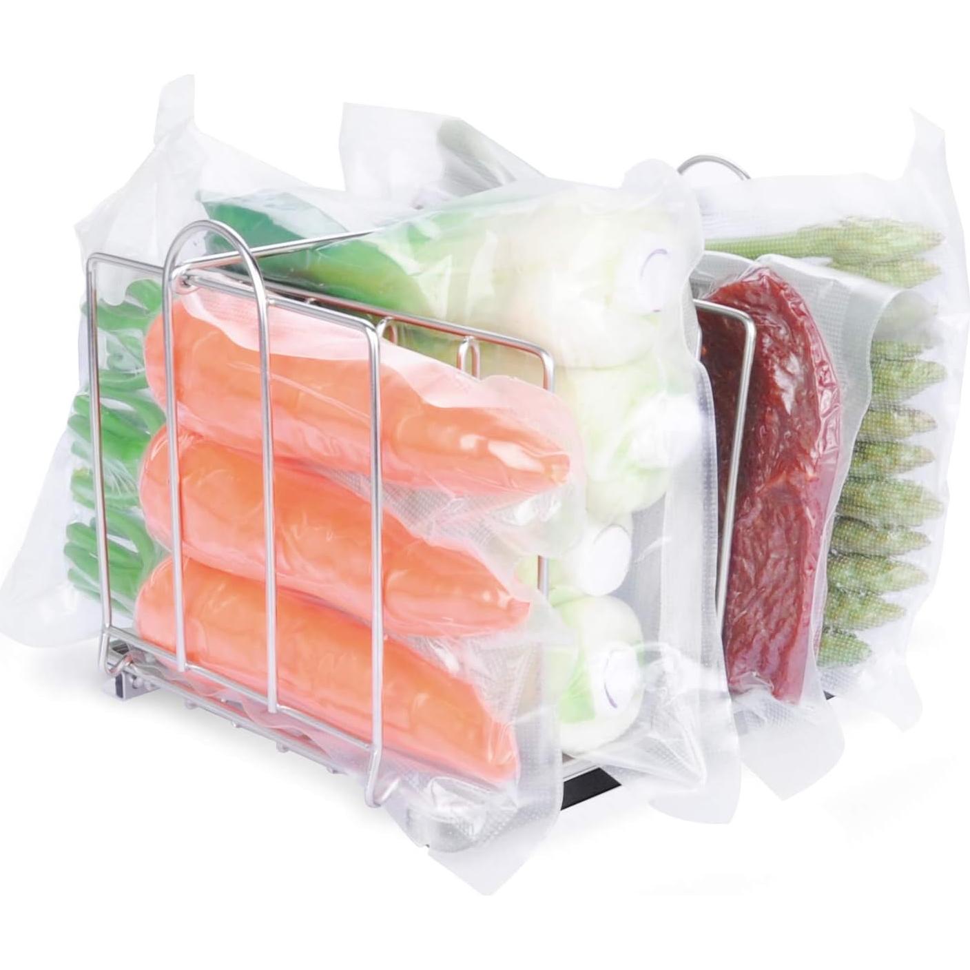 Contenedor Sous Vide 12 Qt Everie con Tapa Plegable y Soporte