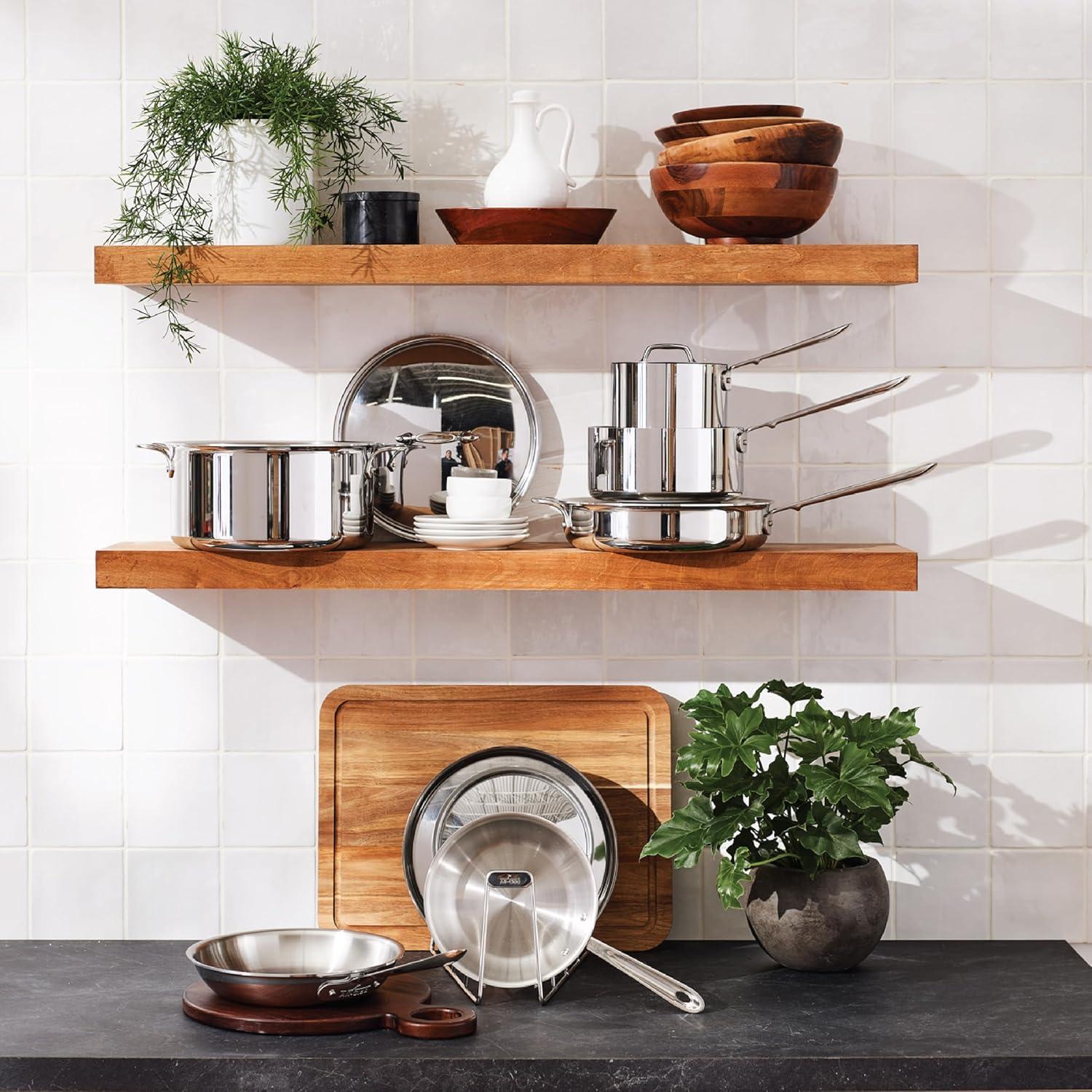 Juego de Utensilios de Cocina All-Clad D3 10 Piezas Acero Inoxidable