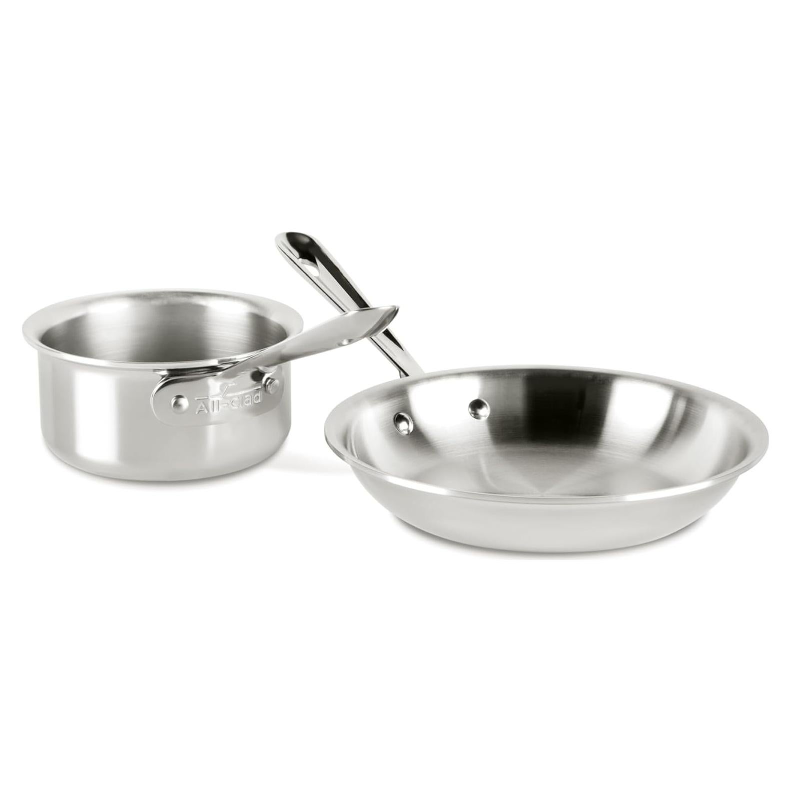 Sartén de Cocina All-Clad 20.32 cm Acero Inoxidable 1.47 kg