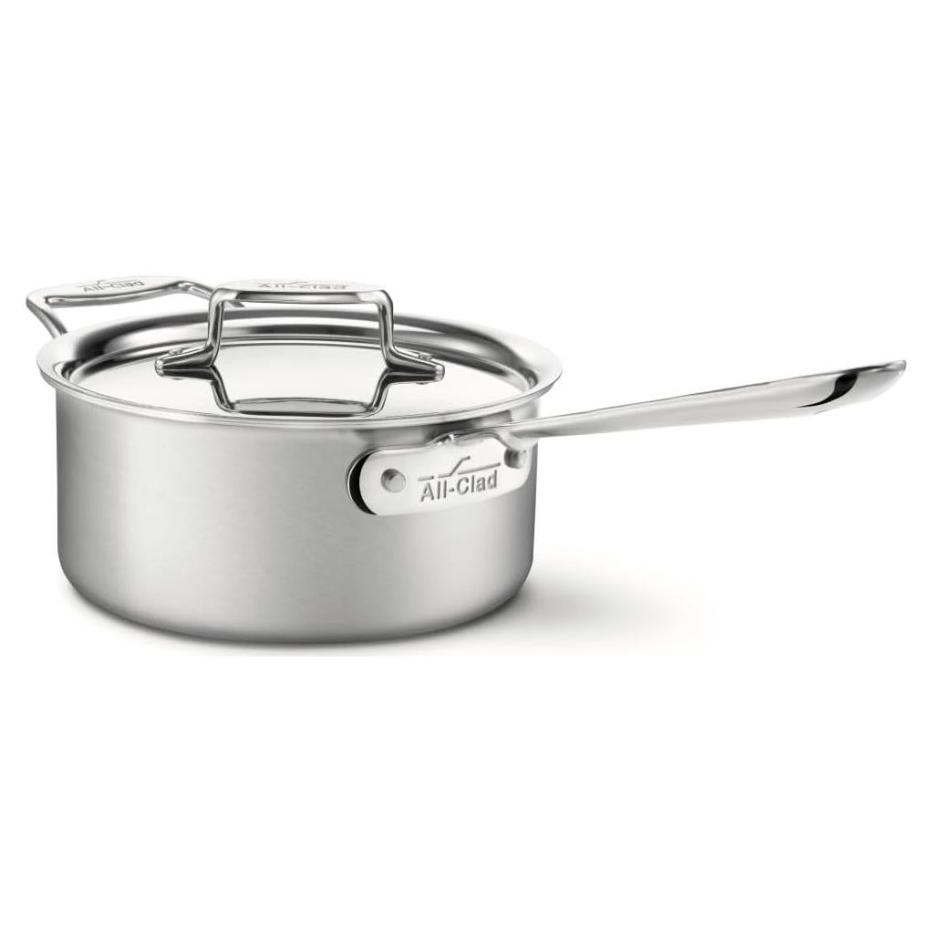 Cacerola All-Clad D5 Acero Inoxidable 3.02L Apta Horno 600F