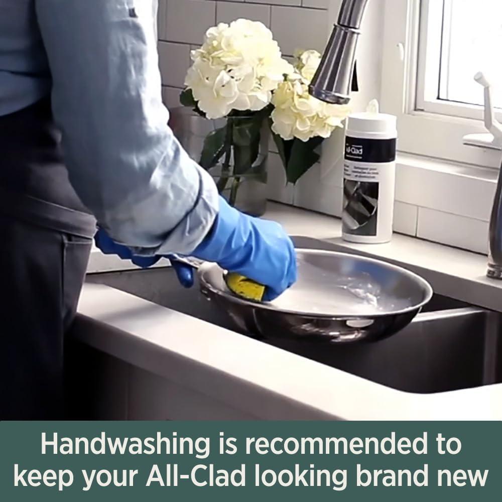 Cacerola All-Clad D5 Acero Inoxidable 3.02L Apta Horno 600F