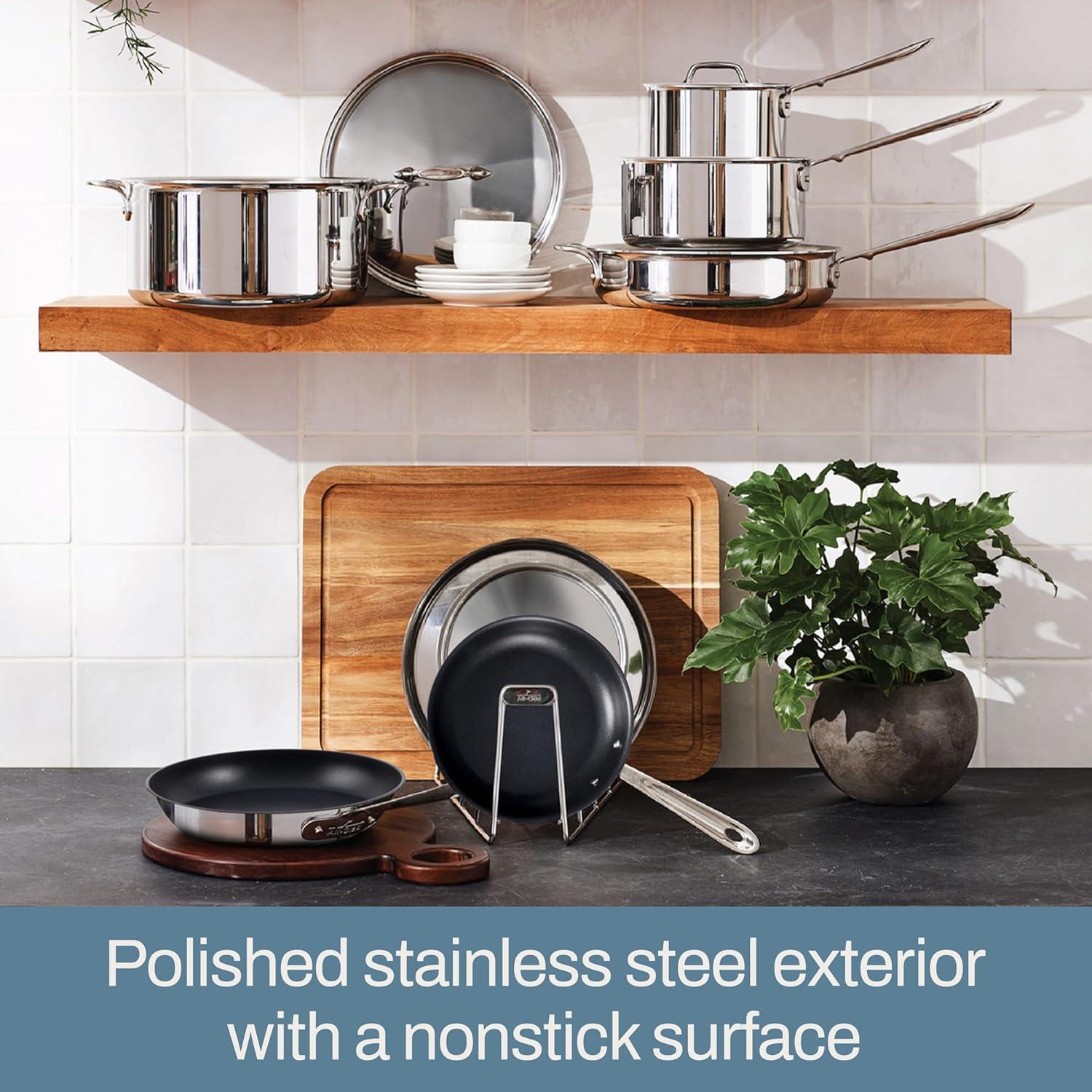 Sartén Antiadherente All-Clad D3 Pro 20 cm Acero Inoxidable