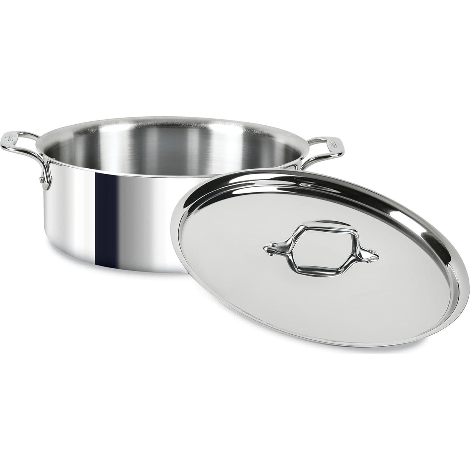 Olla de Acero Inoxidable All-Clad D3 6 Cuartos Apta Inducción