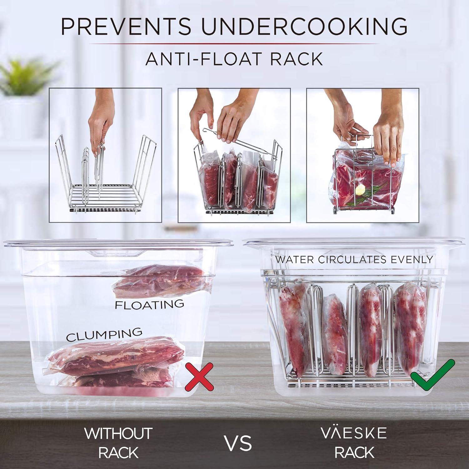 Contenedor Sous Vide Väeske 11.36L con Tapa y Rack