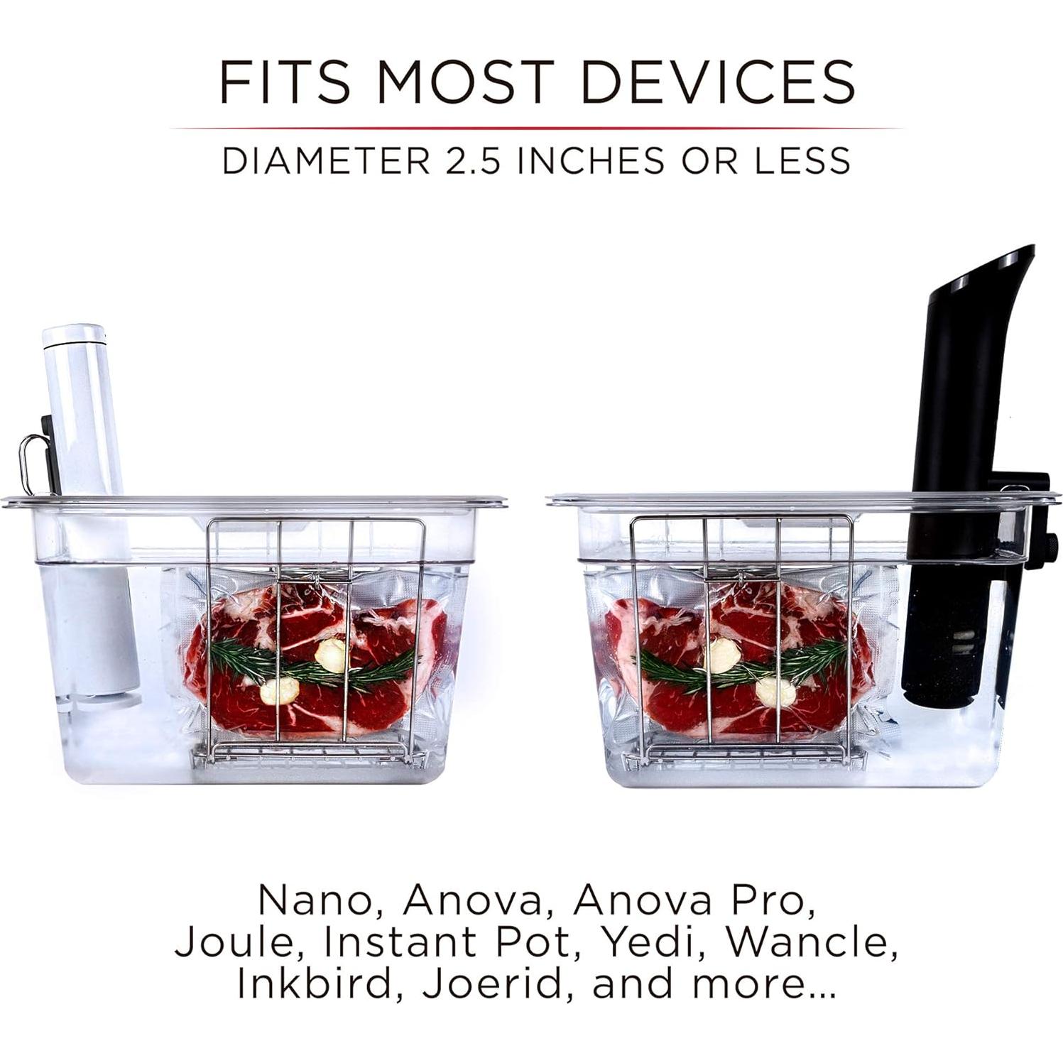 Contenedor Sous Vide Väeske 11.36L con Tapa y Rack