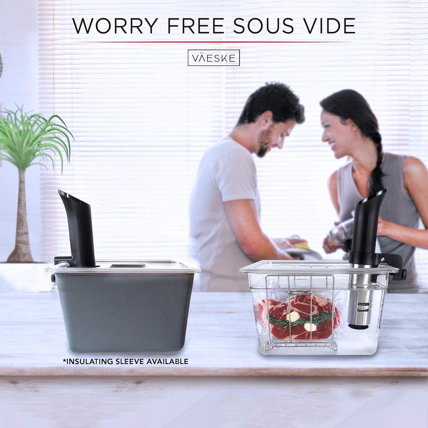 Contenedor Sous Vide Väeske 11.36L con Tapa y Rack