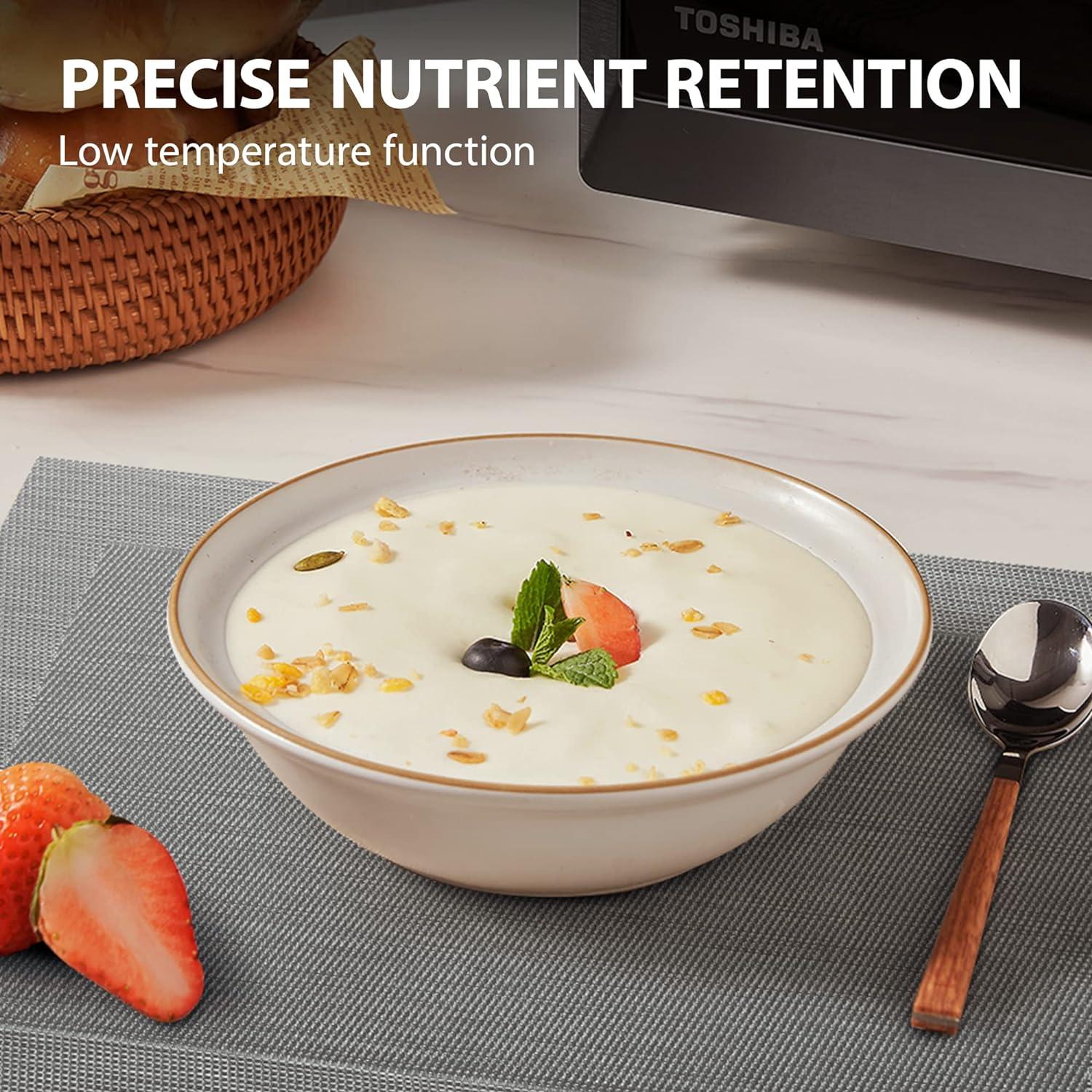 Horno Microondas TOSHIBA 8 en 1 Convección 1000W 31.5cm