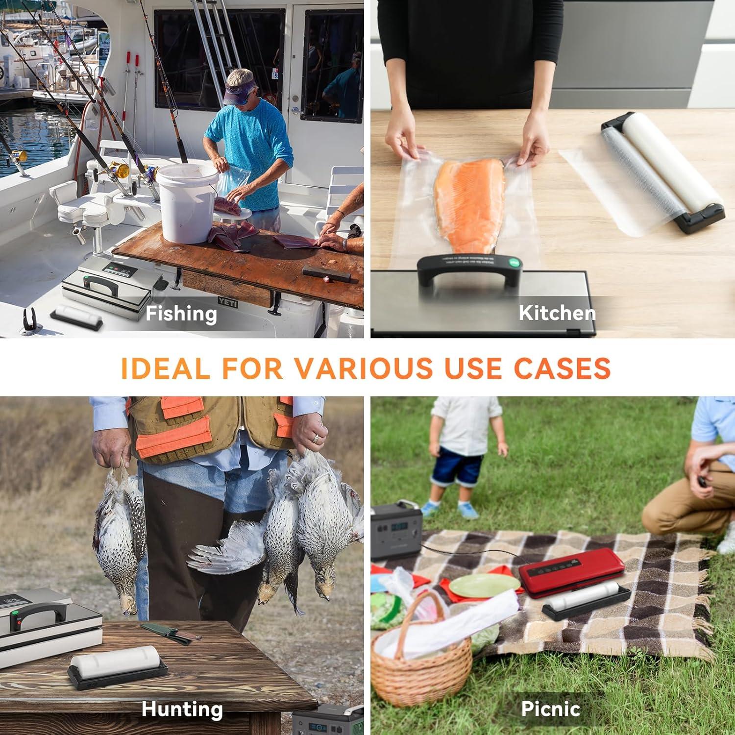 Paquete Familiar de Bolsas de Sellado al Vacío Wevac 50-70 Pcs