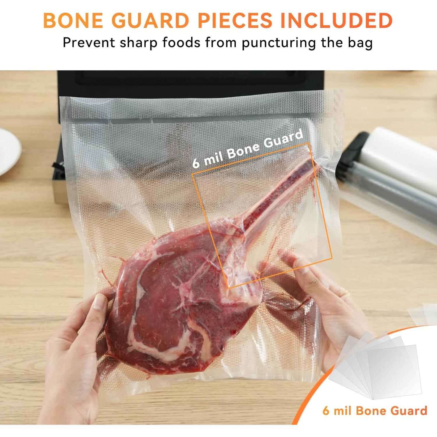 Paquete Familiar de Bolsas de Sellado al Vacío Wevac 50-70 Pcs