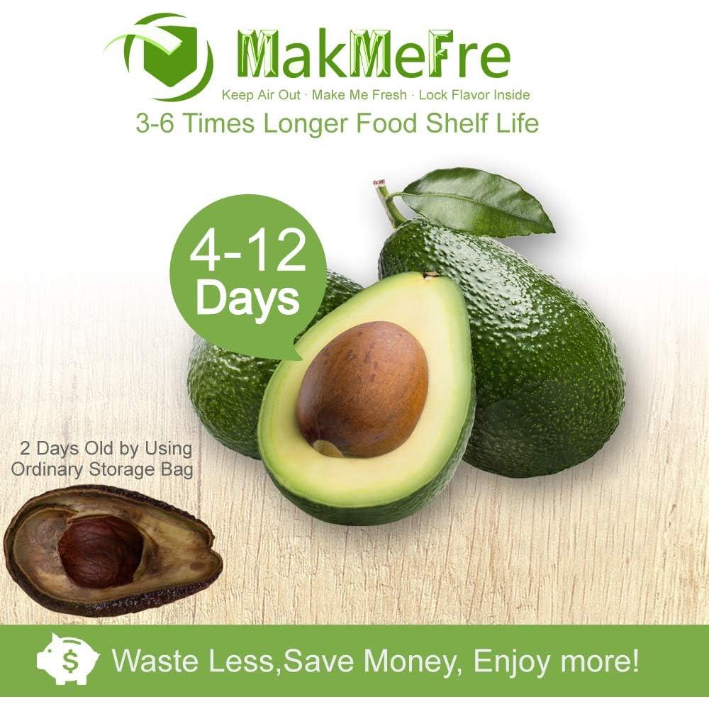 Bolsas de Sellado al Vacío MakMeFre 2 Paquete 20m Grado Comercial