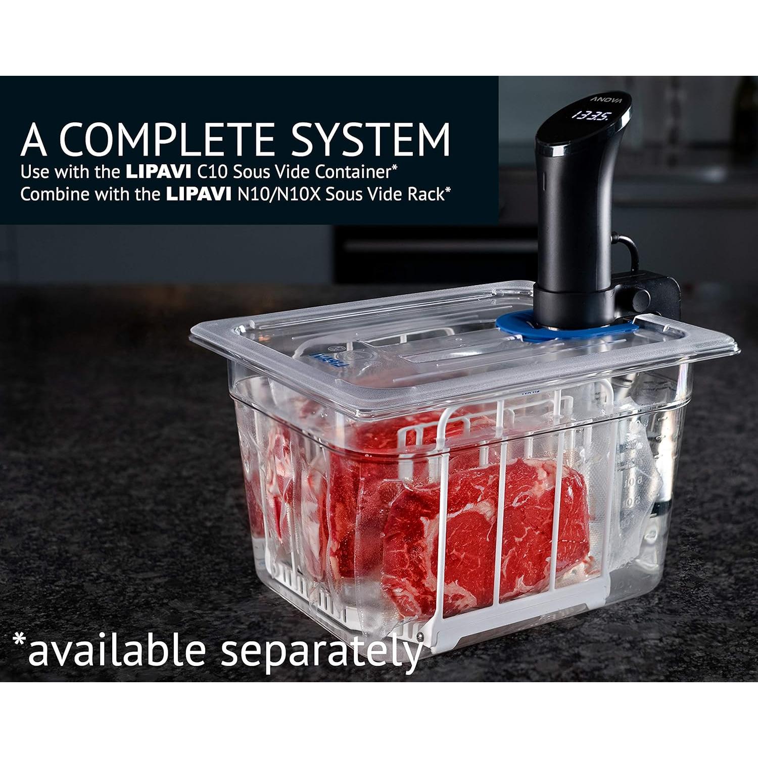 Tapa Universal Sous Vide LIPAVI C10 - Compatible Anova y Joule