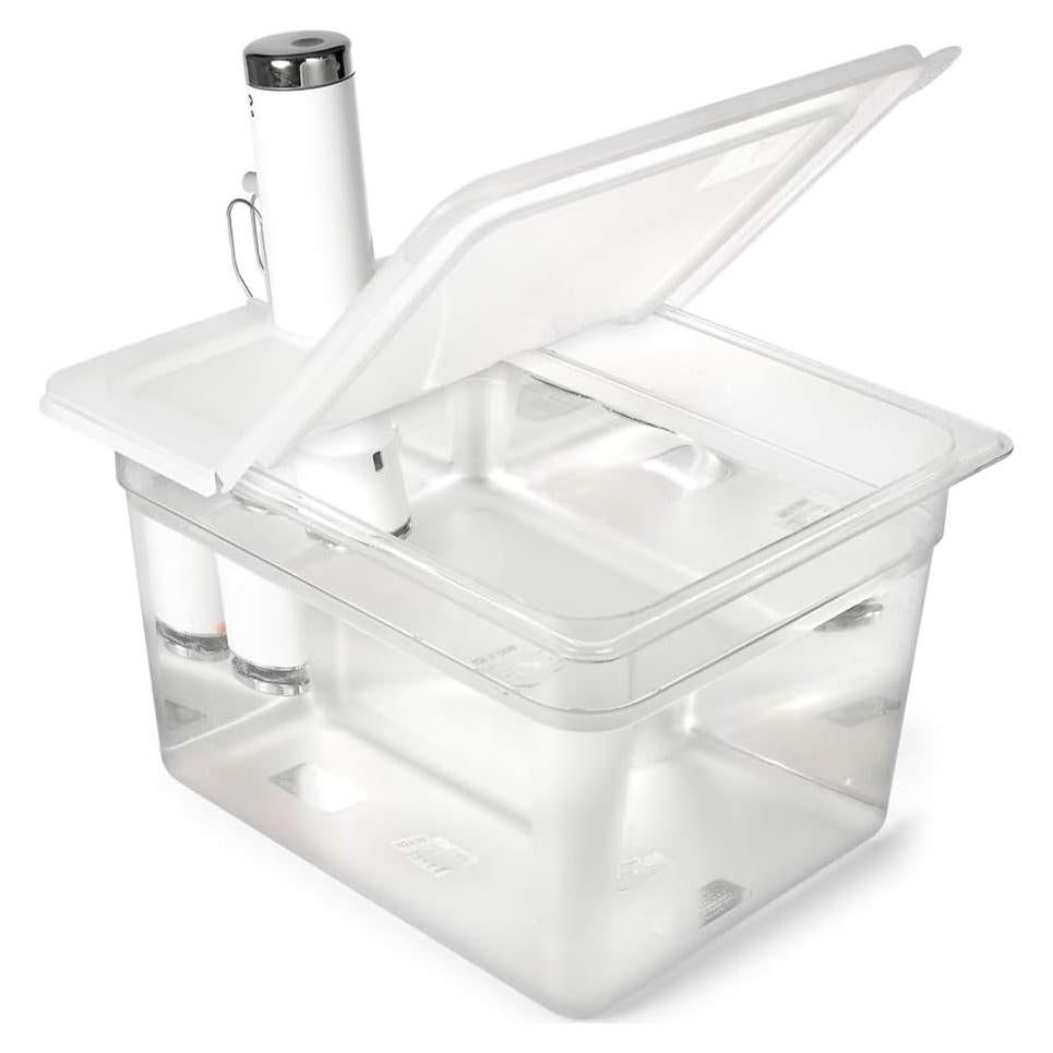 Contenedor Sous Vide 12 Cuartos EVERIE con Tapa Plegable