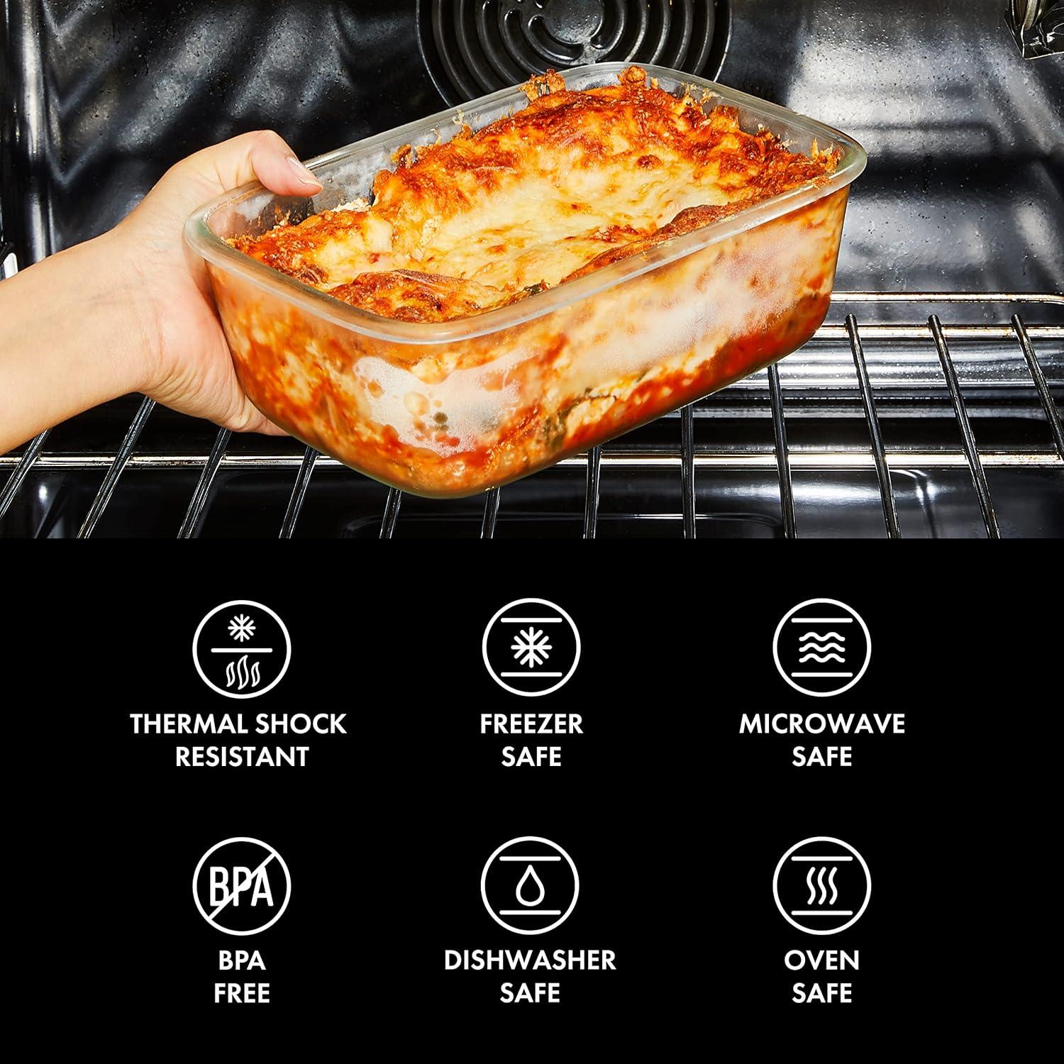 Contenedor de Almacenamiento de Alimentos OXO Good Grips 7 Tazas Vidrio Hermético