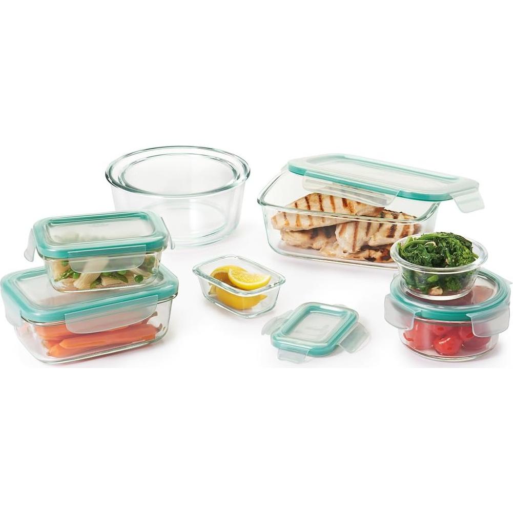 Contenedor de Almacenamiento de Alimentos OXO Good Grips 7 Tazas Vidrio Hermético