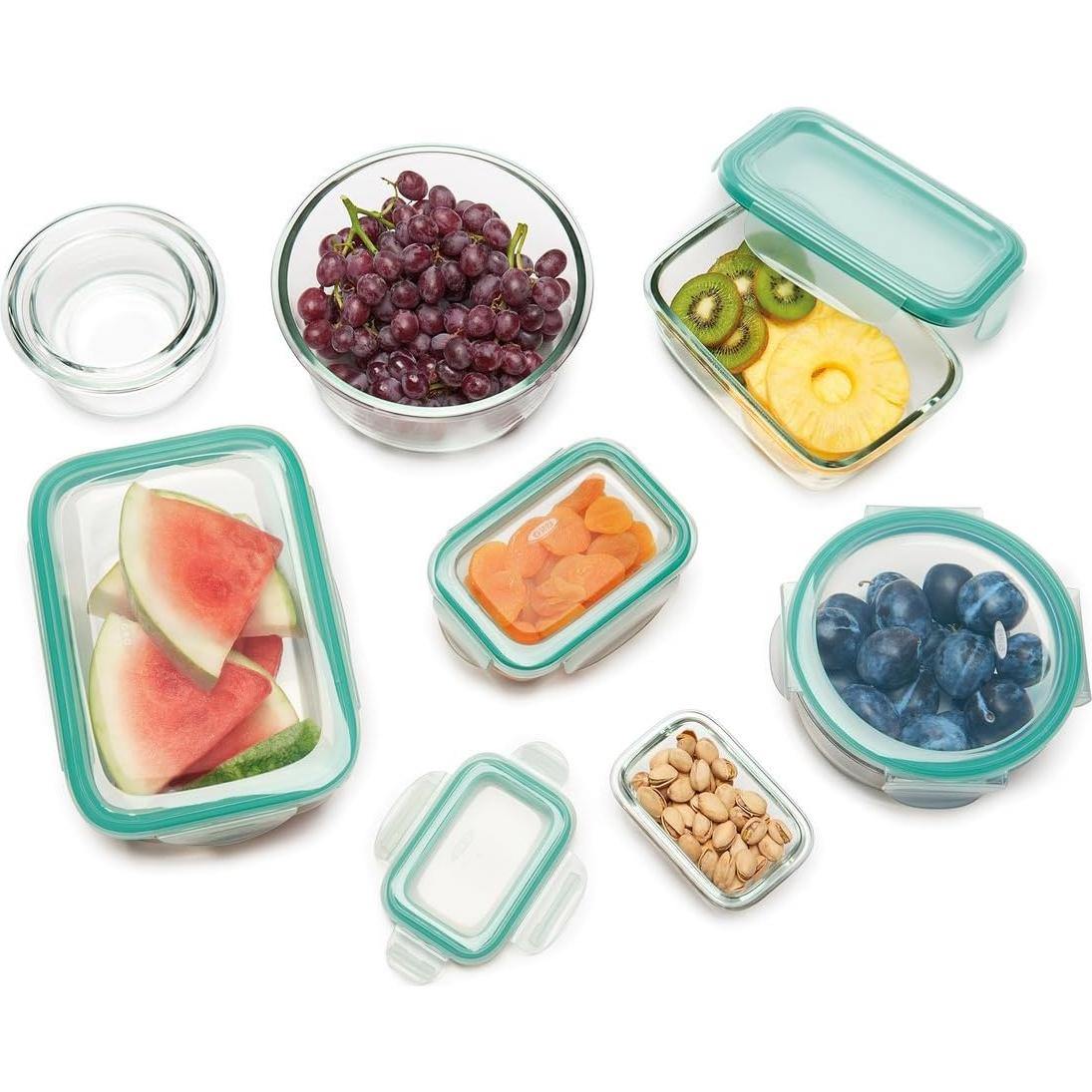 Contenedor de Almacenamiento de Alimentos OXO Good Grips 7 Tazas Vidrio Hermético