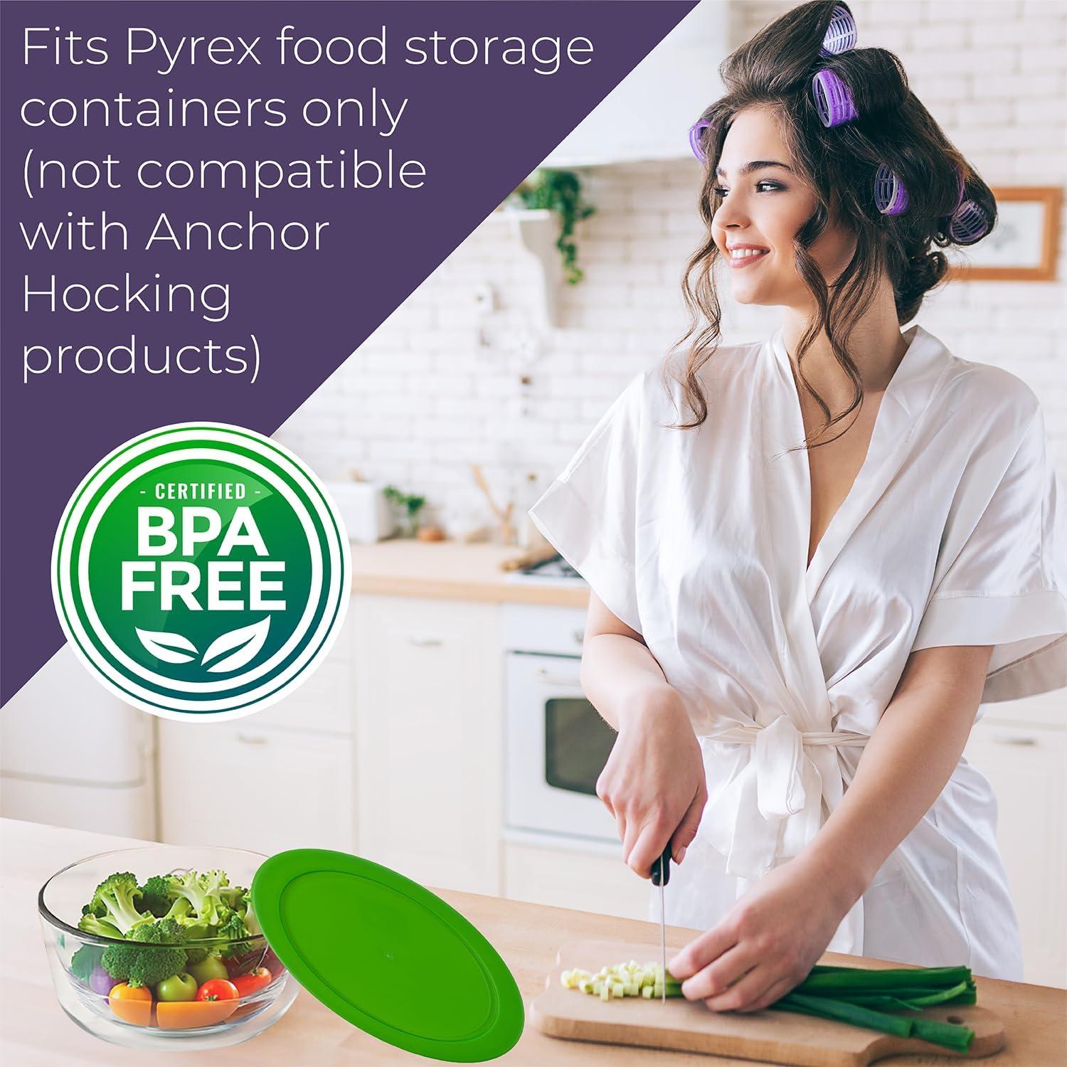 Set de 6 Tapas de Reemplazo para Contenedores Pyrex